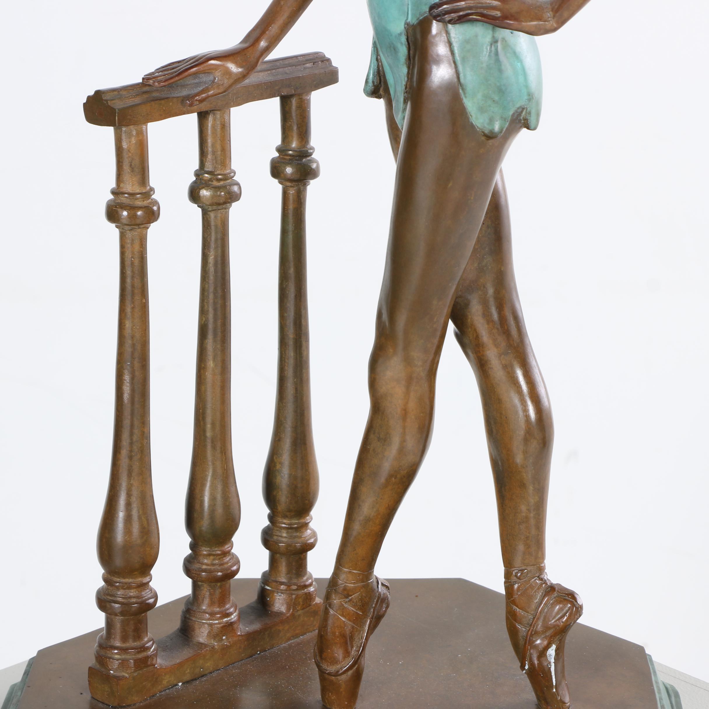 Victor Manuel Villarreal Bronze Sculpture of a Ballerina