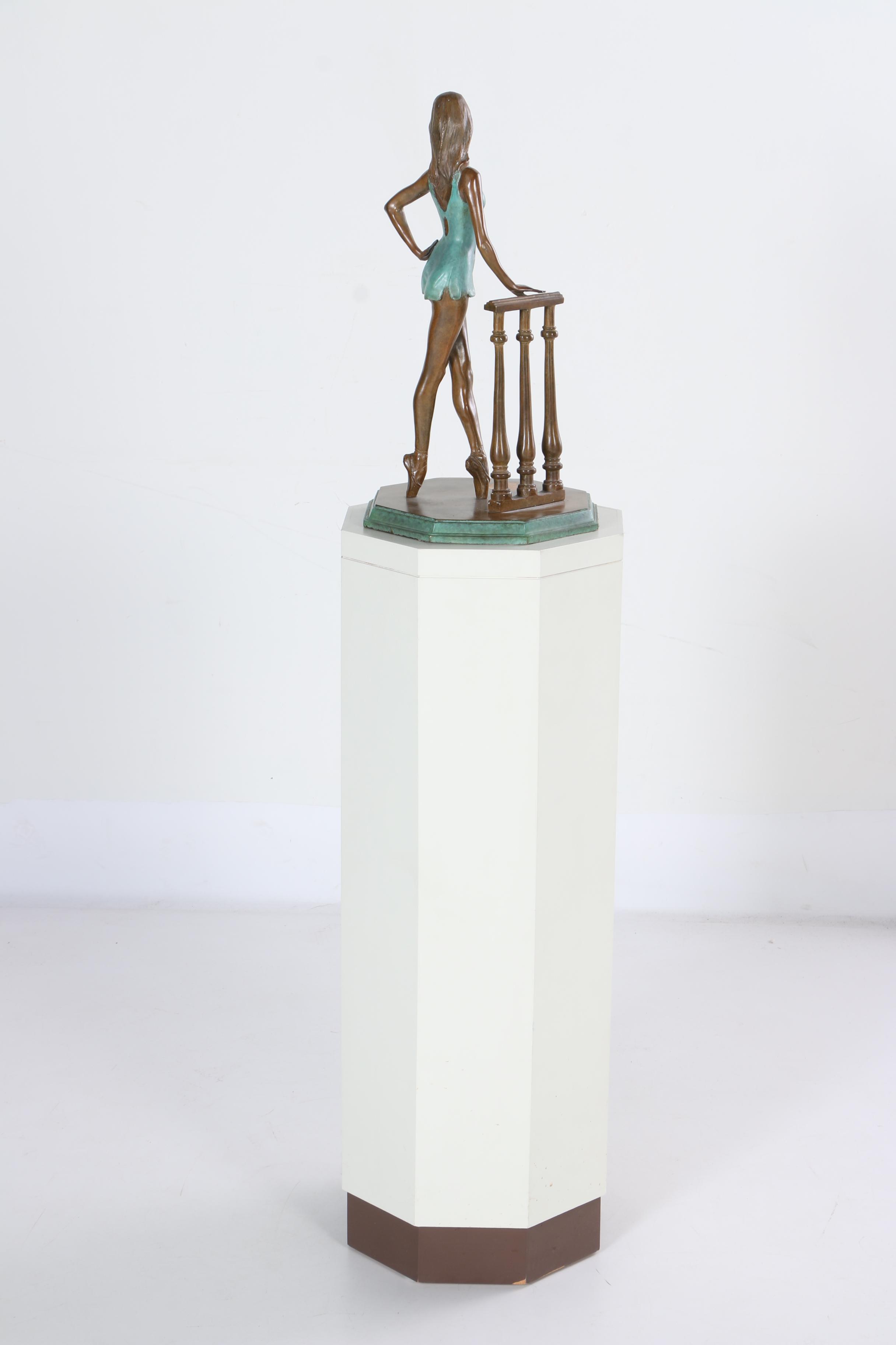 Victor Manuel Villarreal Bronze Sculpture of a Ballerina