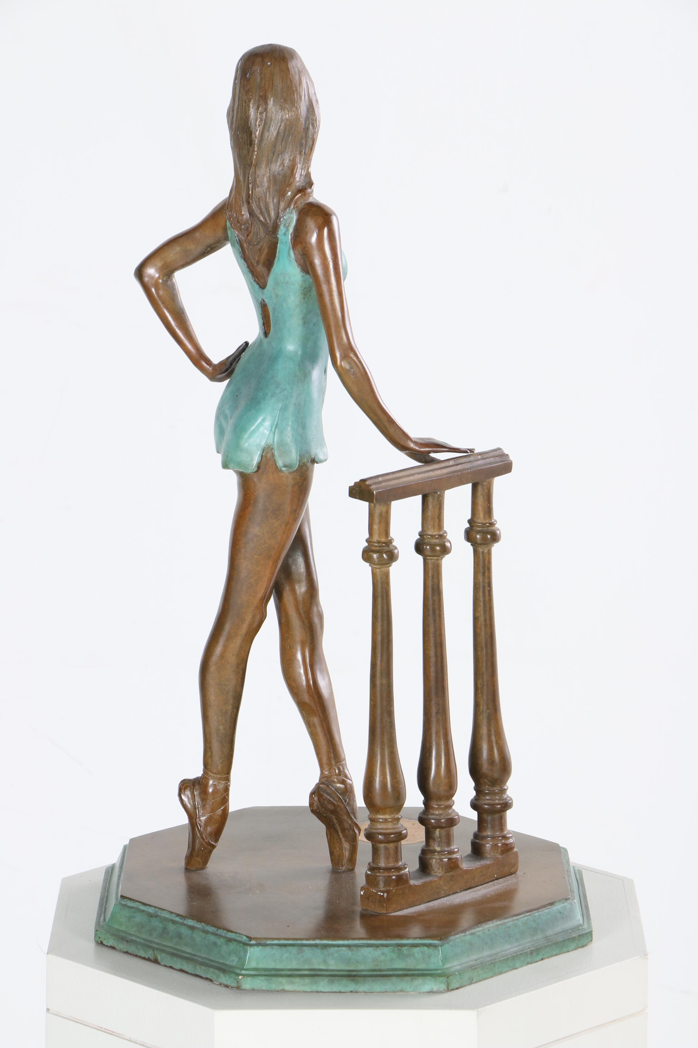 Victor Manuel Villarreal Bronze Sculpture of a Ballerina