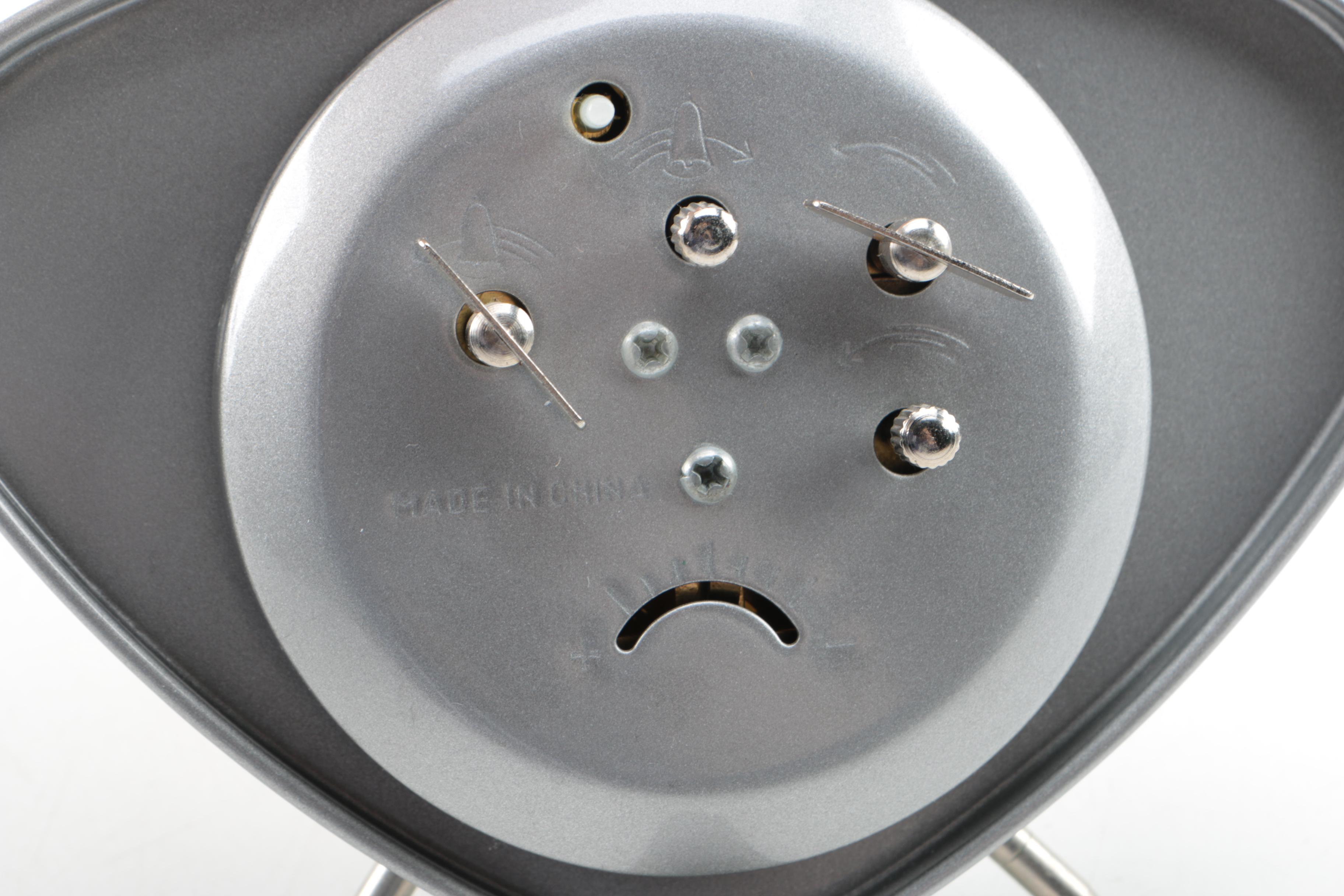 Mid Century Modern Style Sterling & Noble Alarm Clock