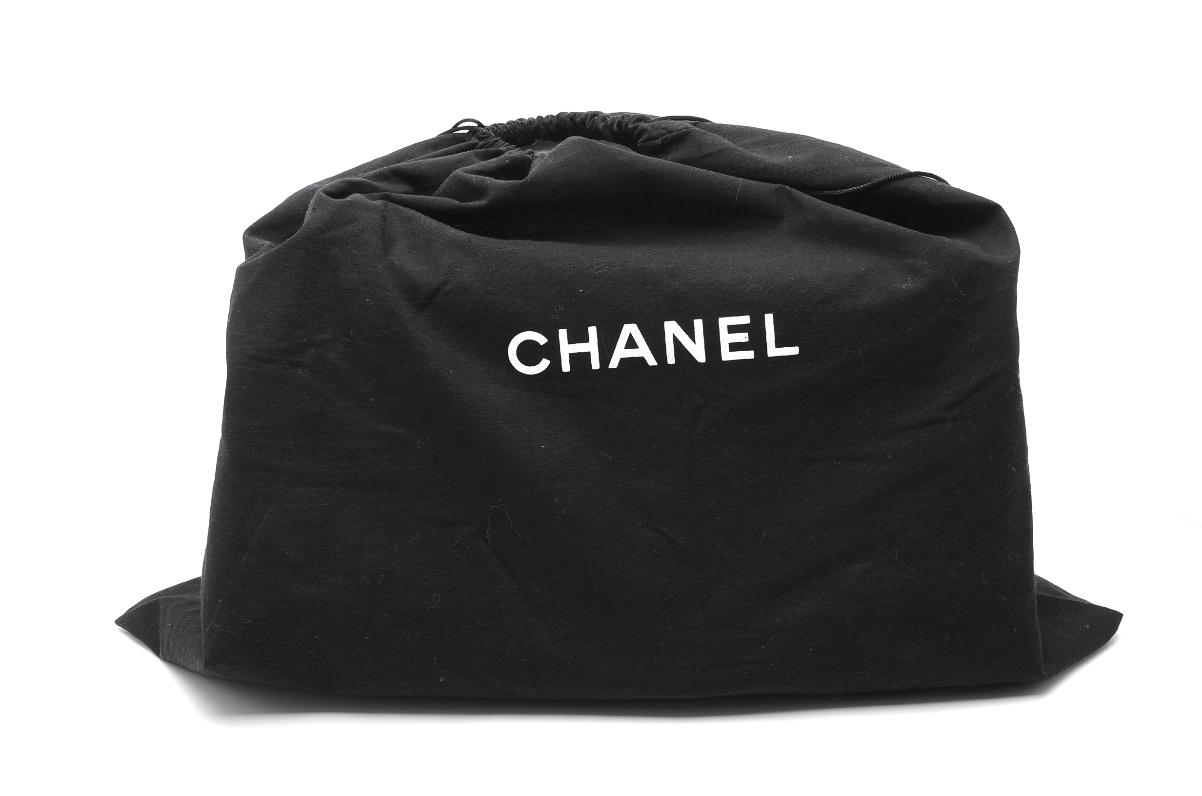 Chanel Black Calfskin Boy Bag with Dust Cover