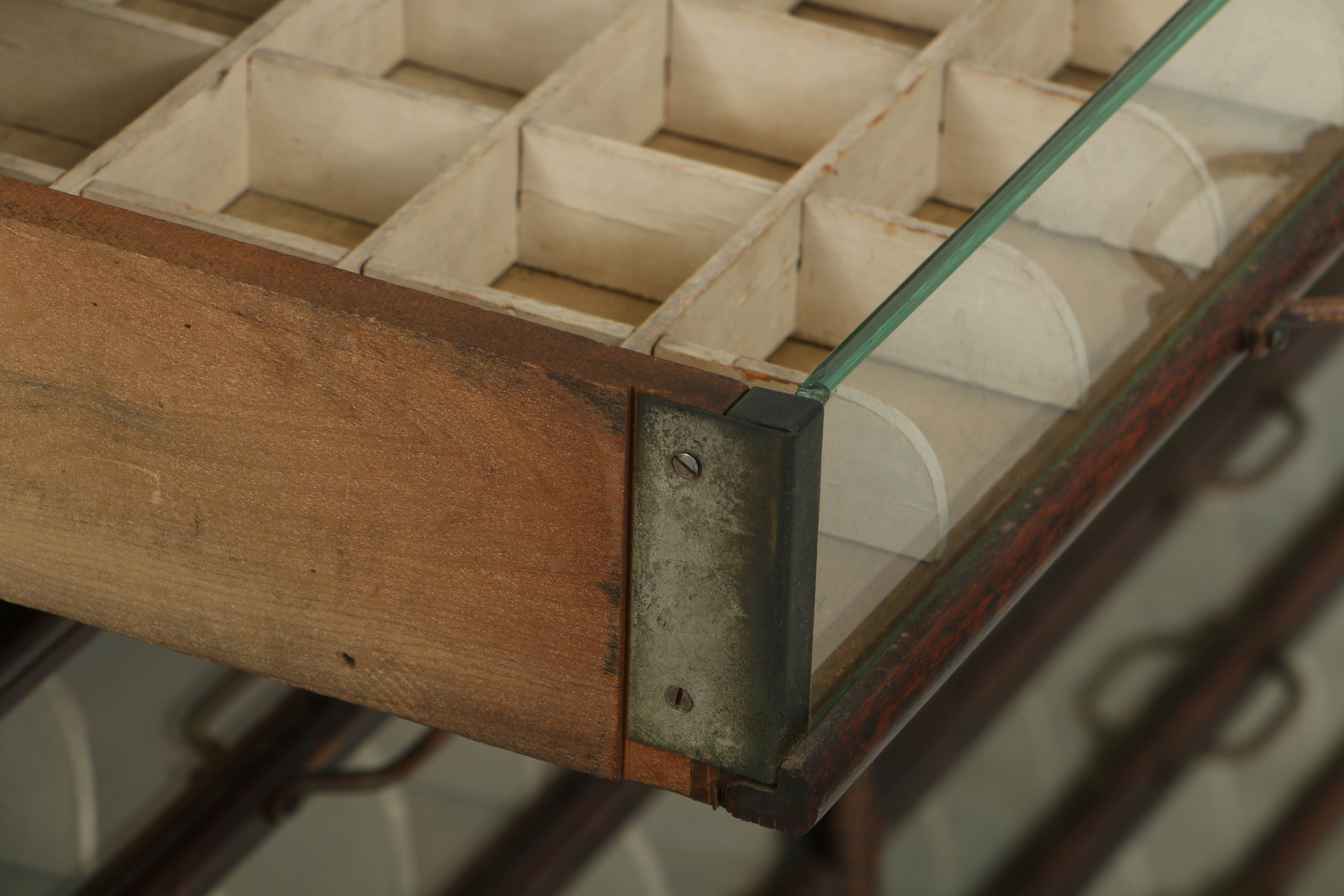 Antique M. Heminway & Sons Spool Cabinet, Circa Late 19th to Early 20th Century