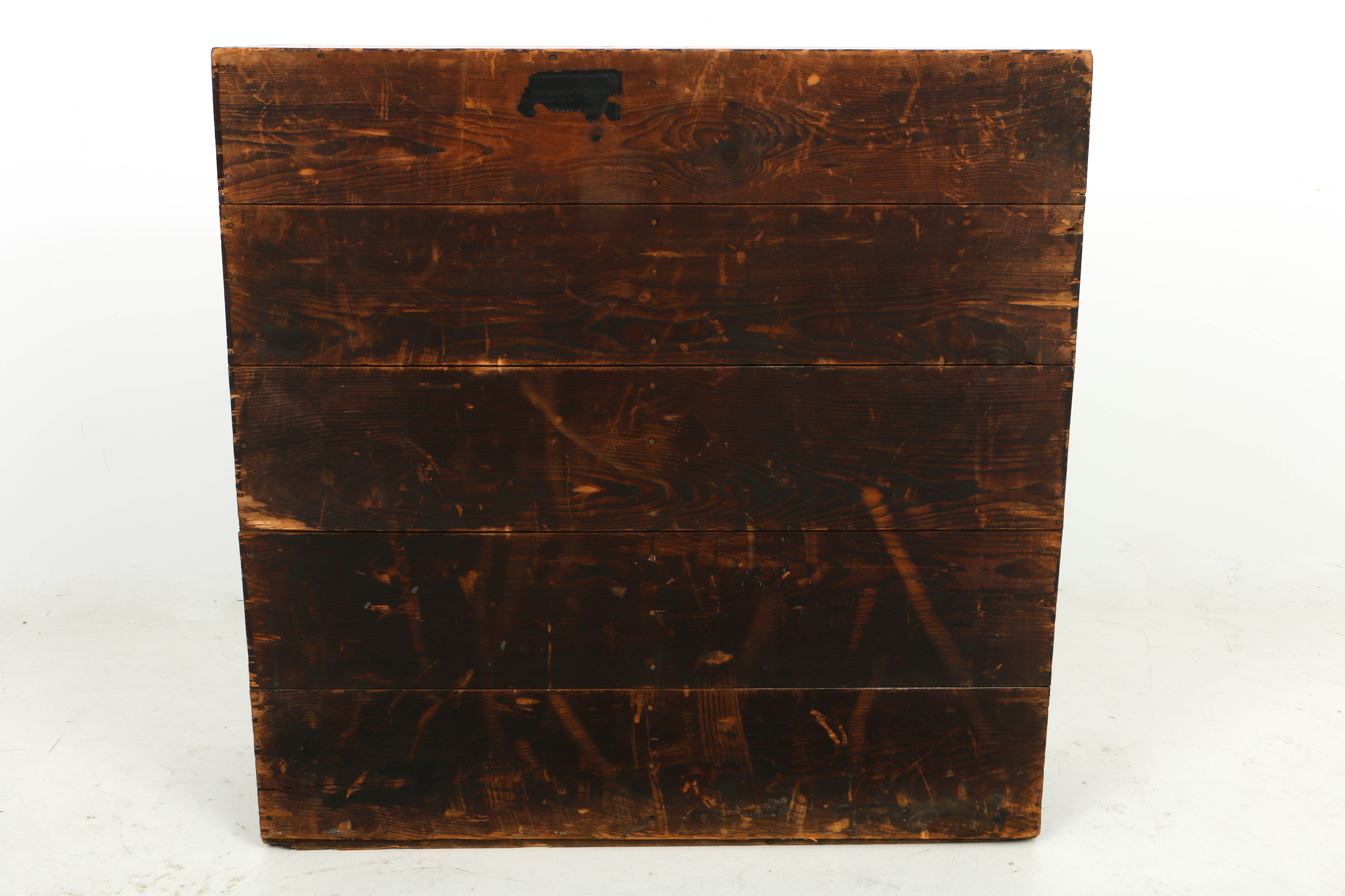 Antique M. Heminway & Sons Spool Cabinet, Circa Late 19th to Early 20th Century