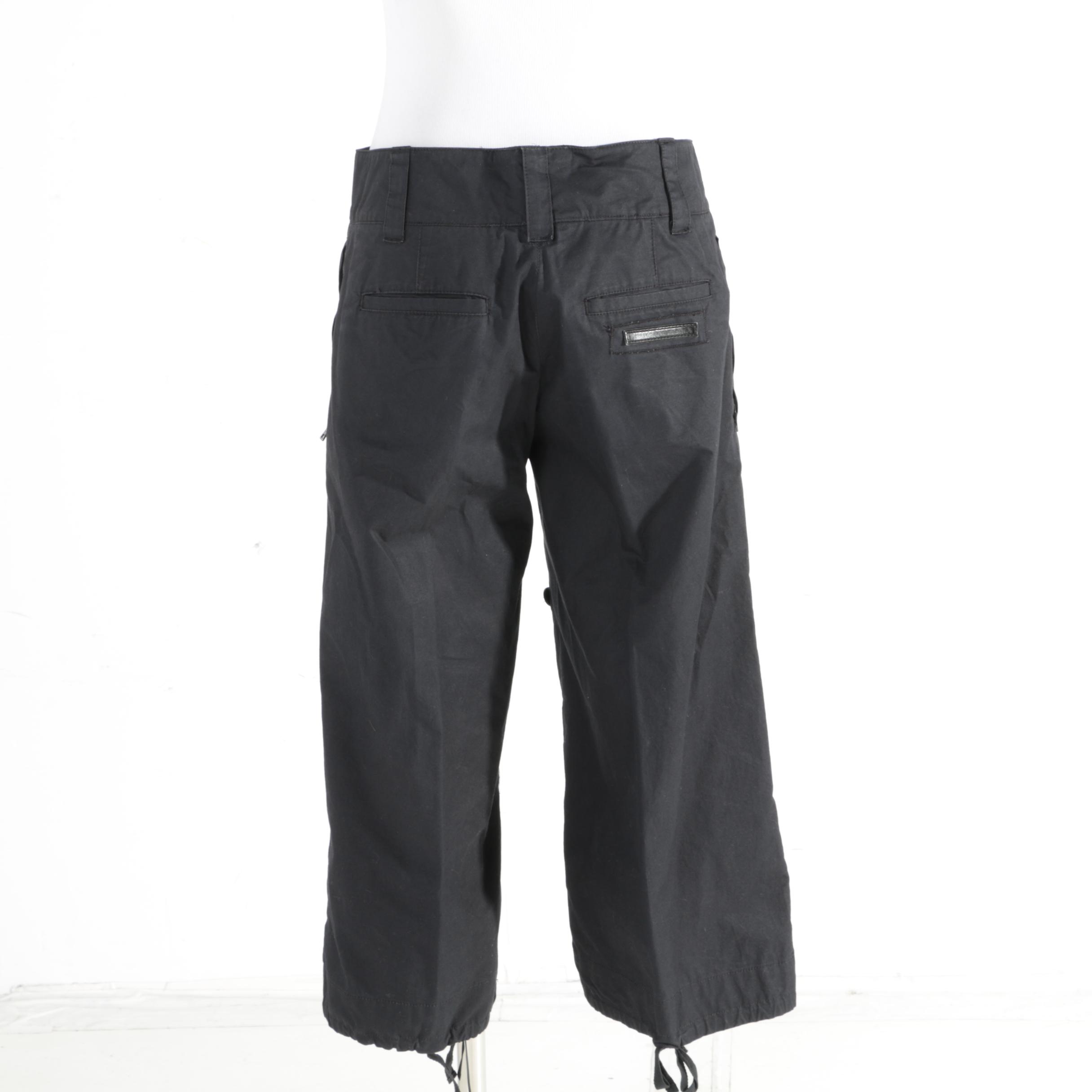 Women's Prada Dark Navy Cargo Pants