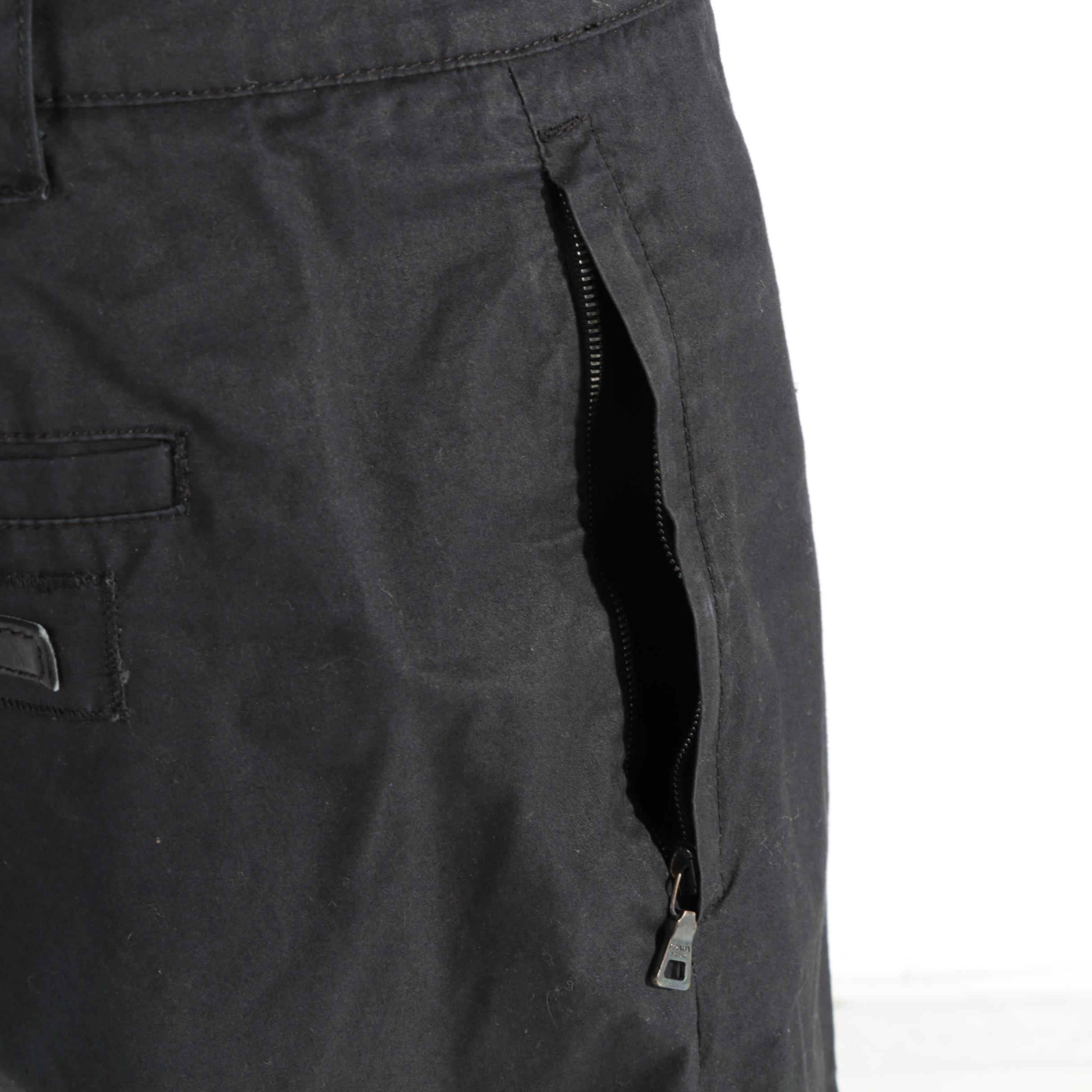 Women's Prada Dark Navy Cargo Pants