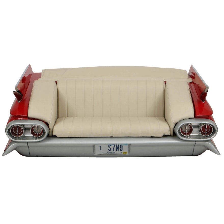 Custom-Made 1961 Cadillac Loveseat with Electrified Taillights