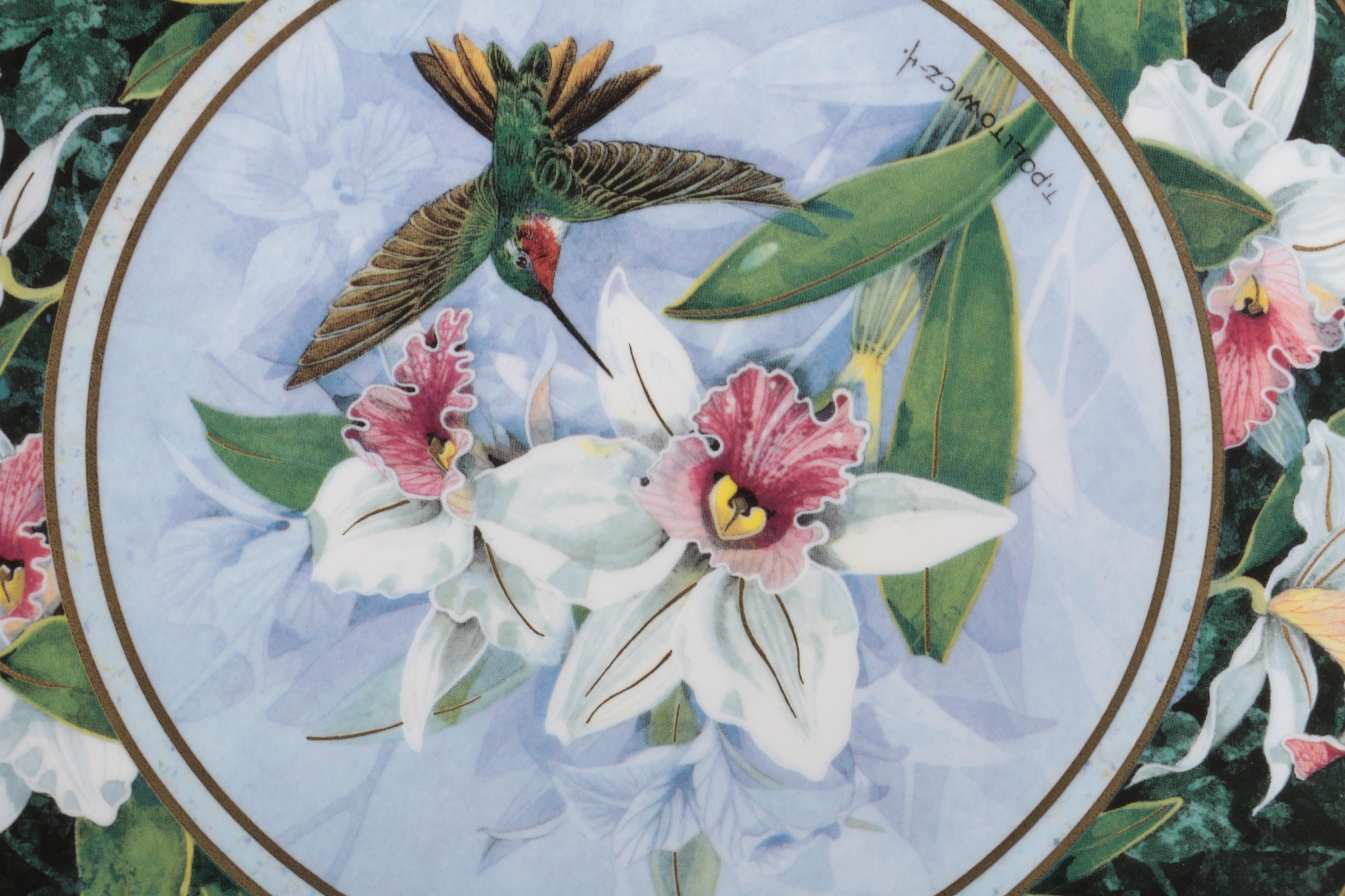 Royal Doulton Franklin Mint Heirloom Bird Collector Plates