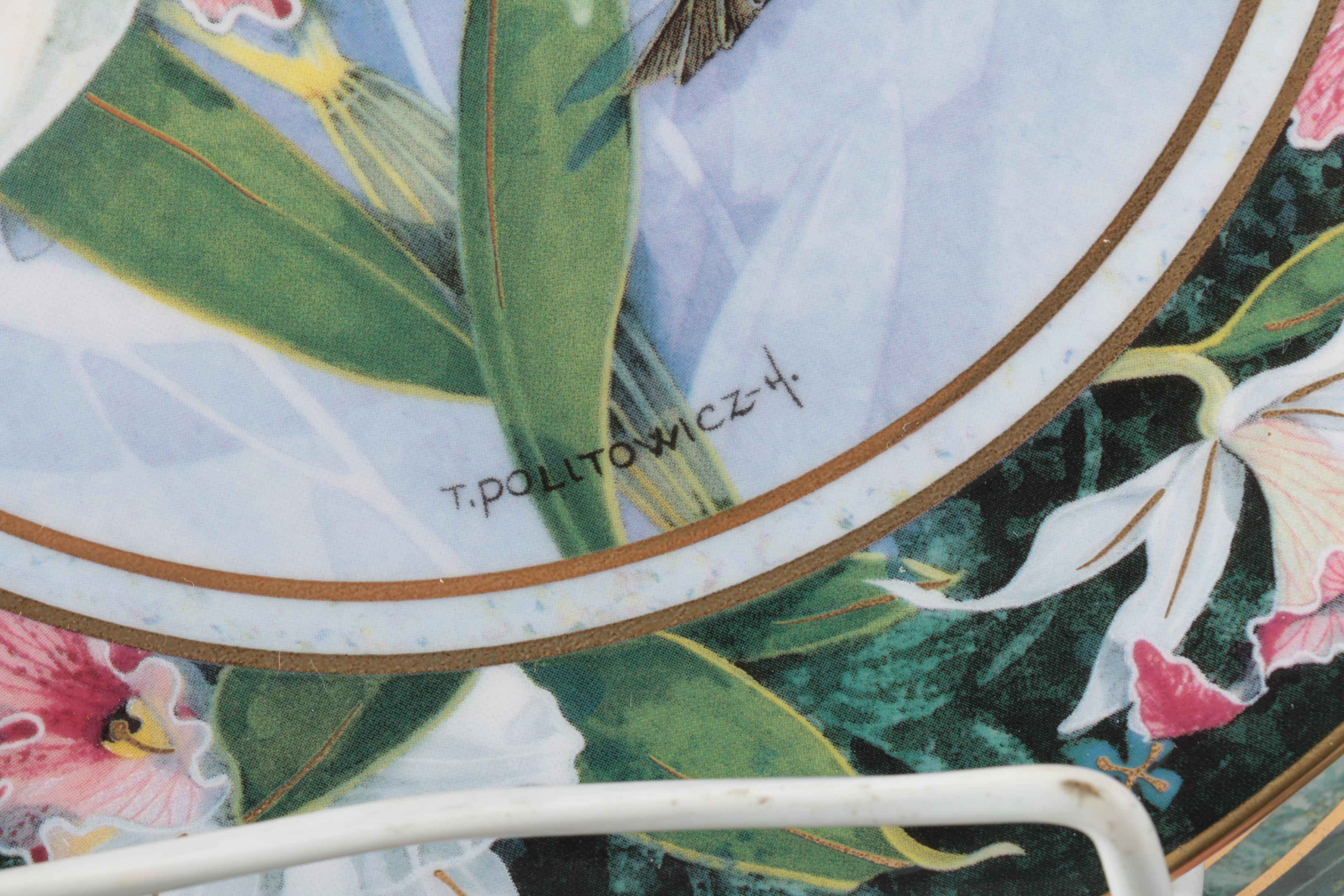 Royal Doulton Franklin Mint Heirloom Bird Collector Plates