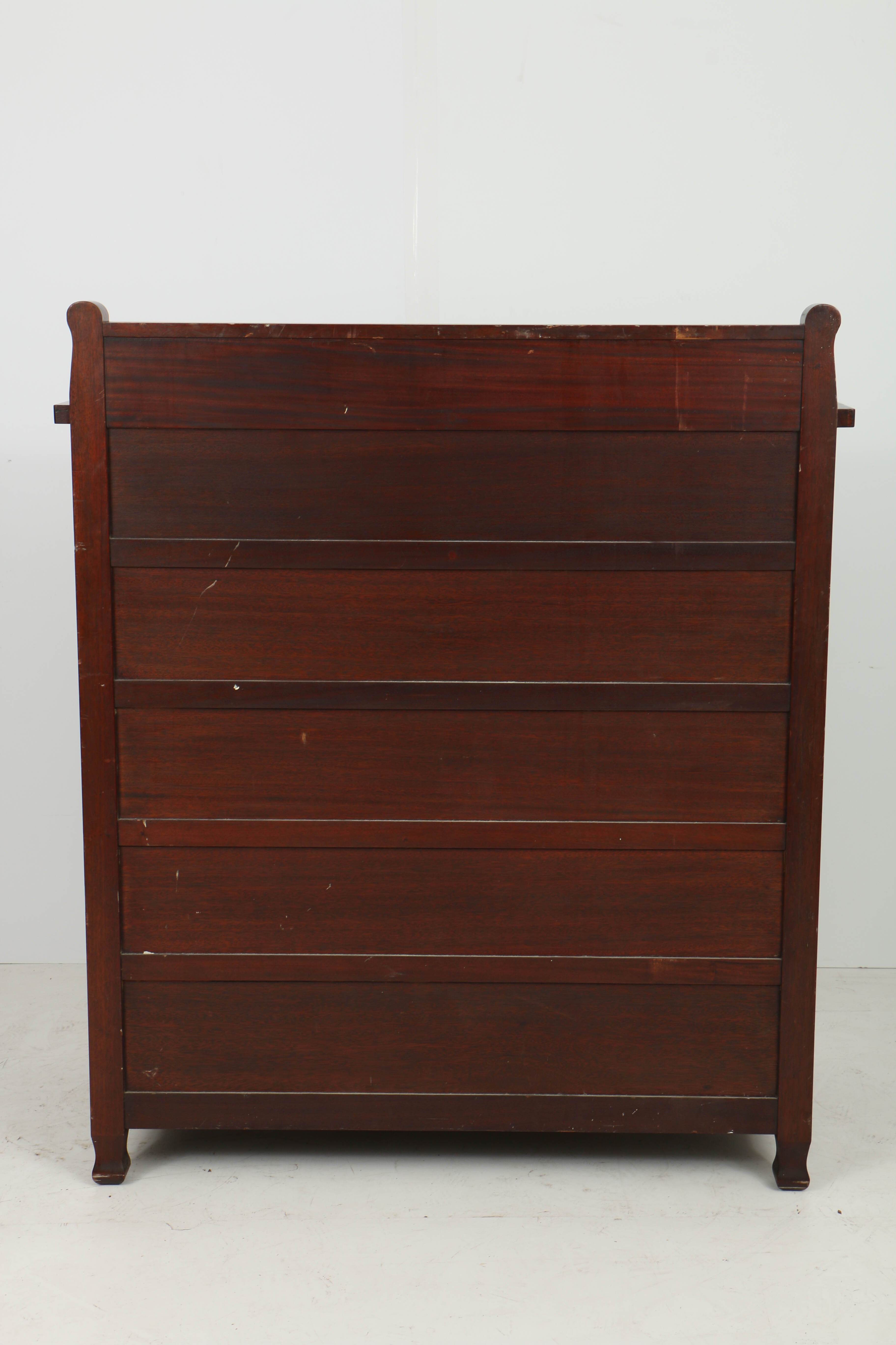 Roycroft Early 20th Century Arts & Crafts Mahogany Dresser with Six Drawers