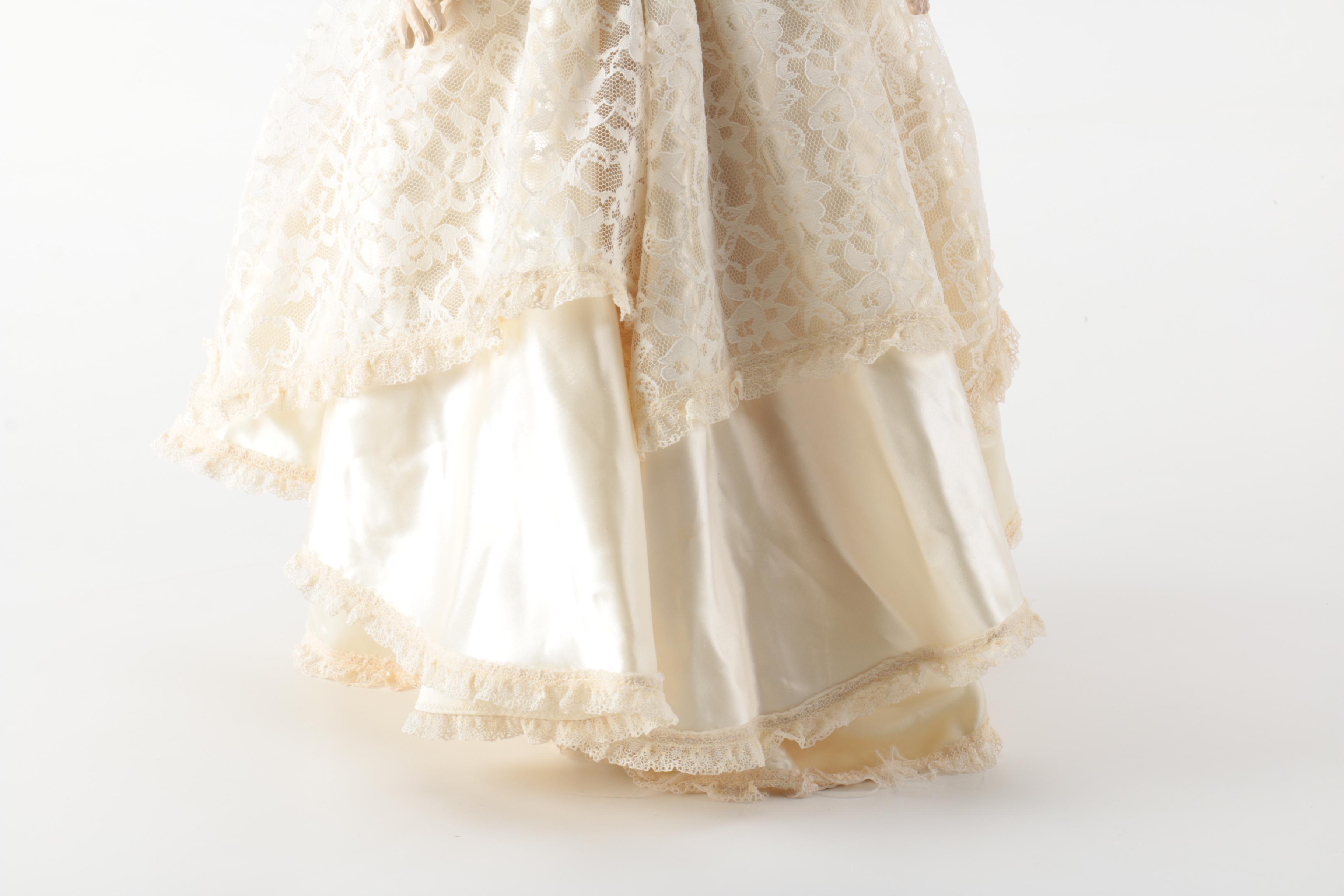 Vintage American Character "Bride" Composition Doll