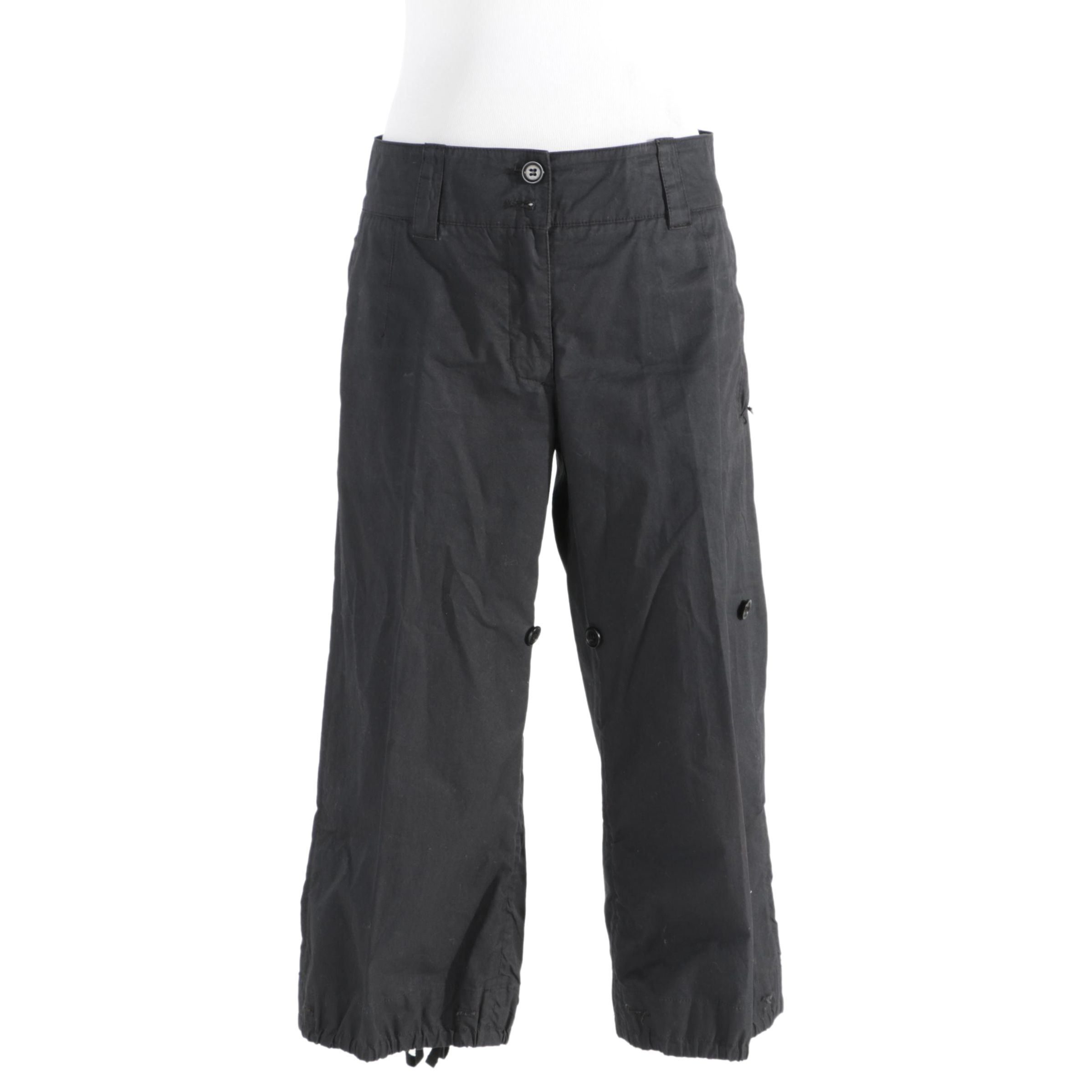 Women's Prada Dark Navy Cargo Pants