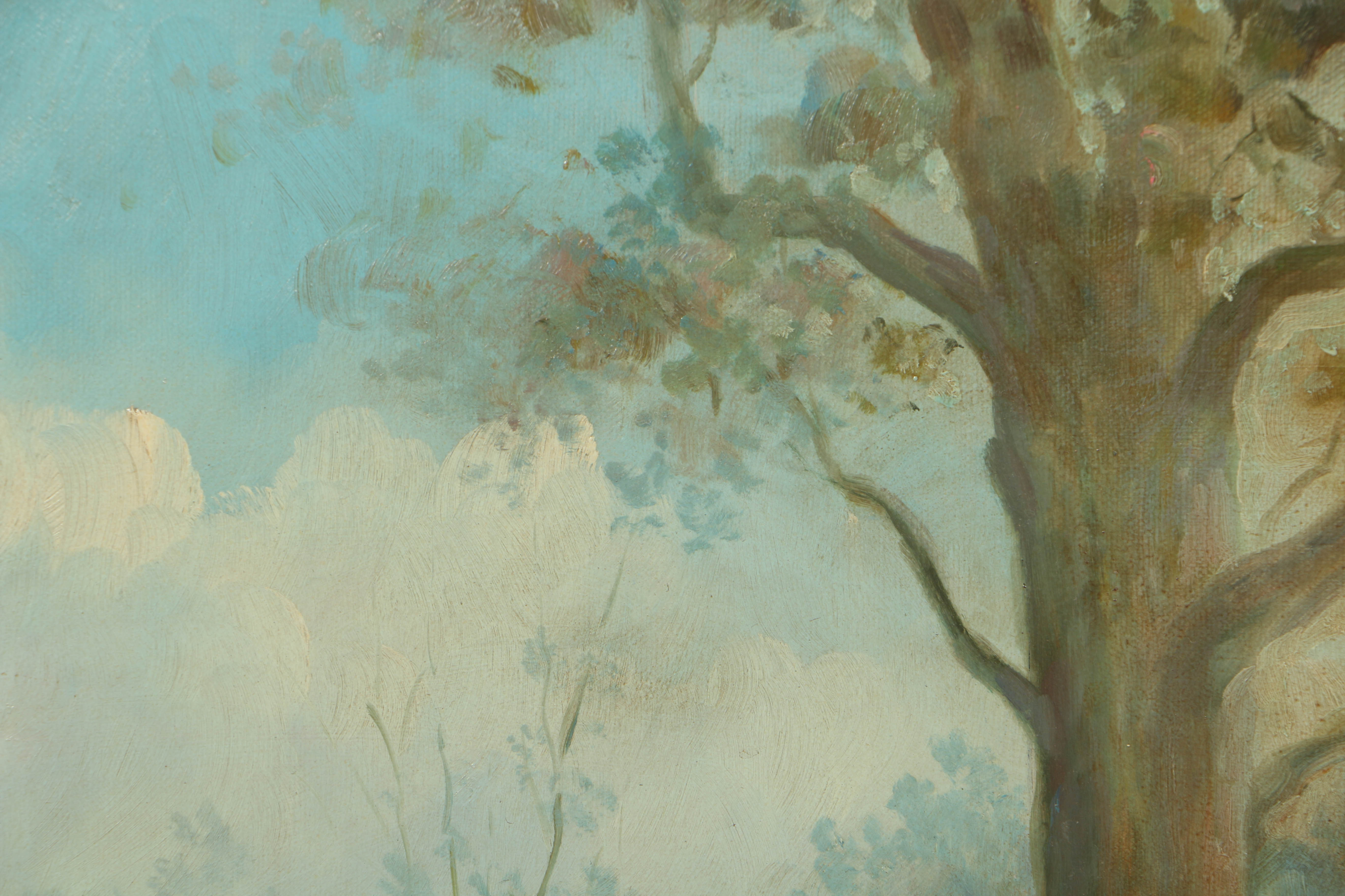 Troy Berke Oil Painting on Canvas of English Hunting Scene