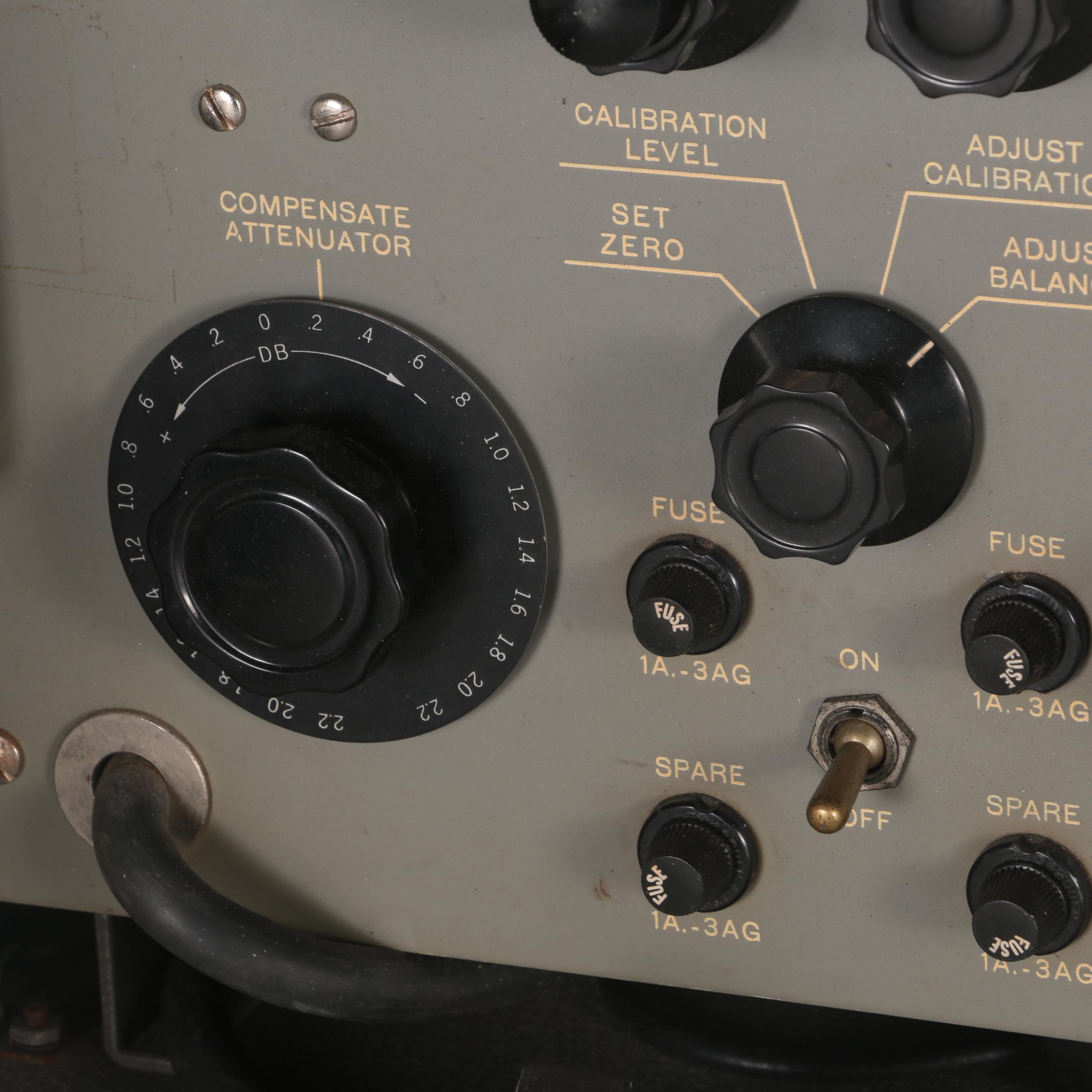 Vintage Military Summation Bridge TS 730 Communications Meter