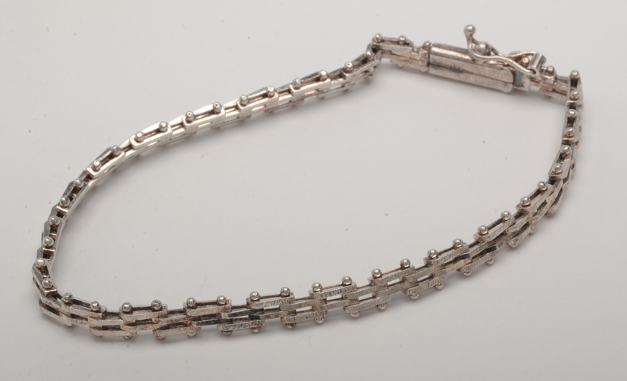 Sterling Silver Sweet Sixteen Necklace and a Link Bracelet