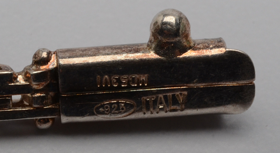 Sterling Silver Sweet Sixteen Necklace and a Link Bracelet