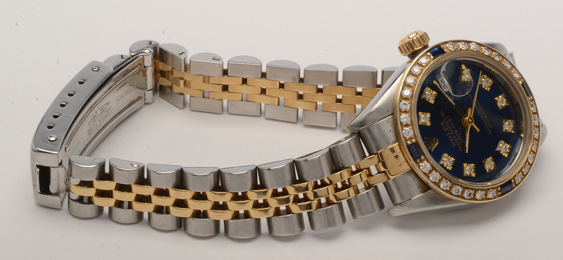 Rolex Datejust 18K Gold and Diamond Automatic Watch