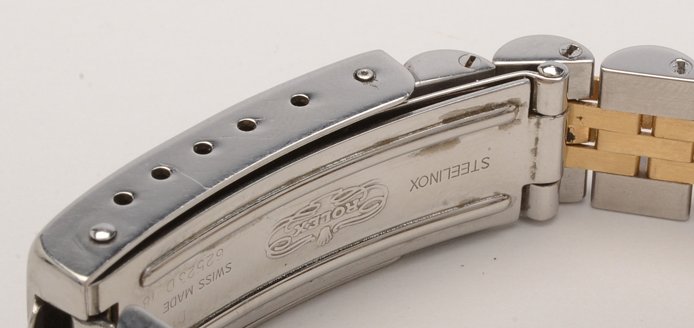 Rolex Datejust 18K Gold and Diamond Automatic Watch