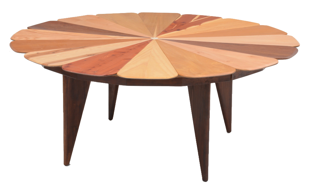 Contemporary Modern Circular Dining Table