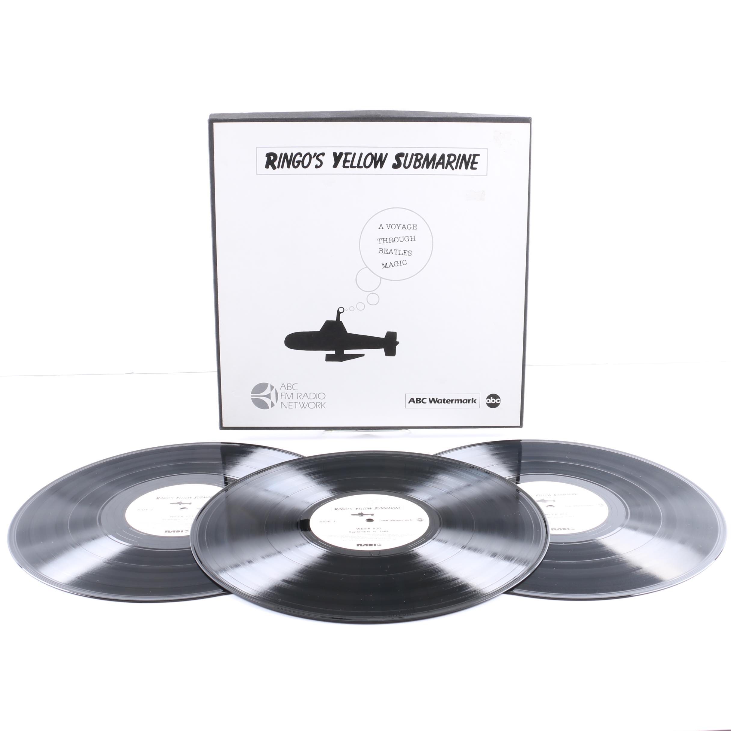 The Beatles "Ringo's Yellow Submarine" Broadcast LP Box Set