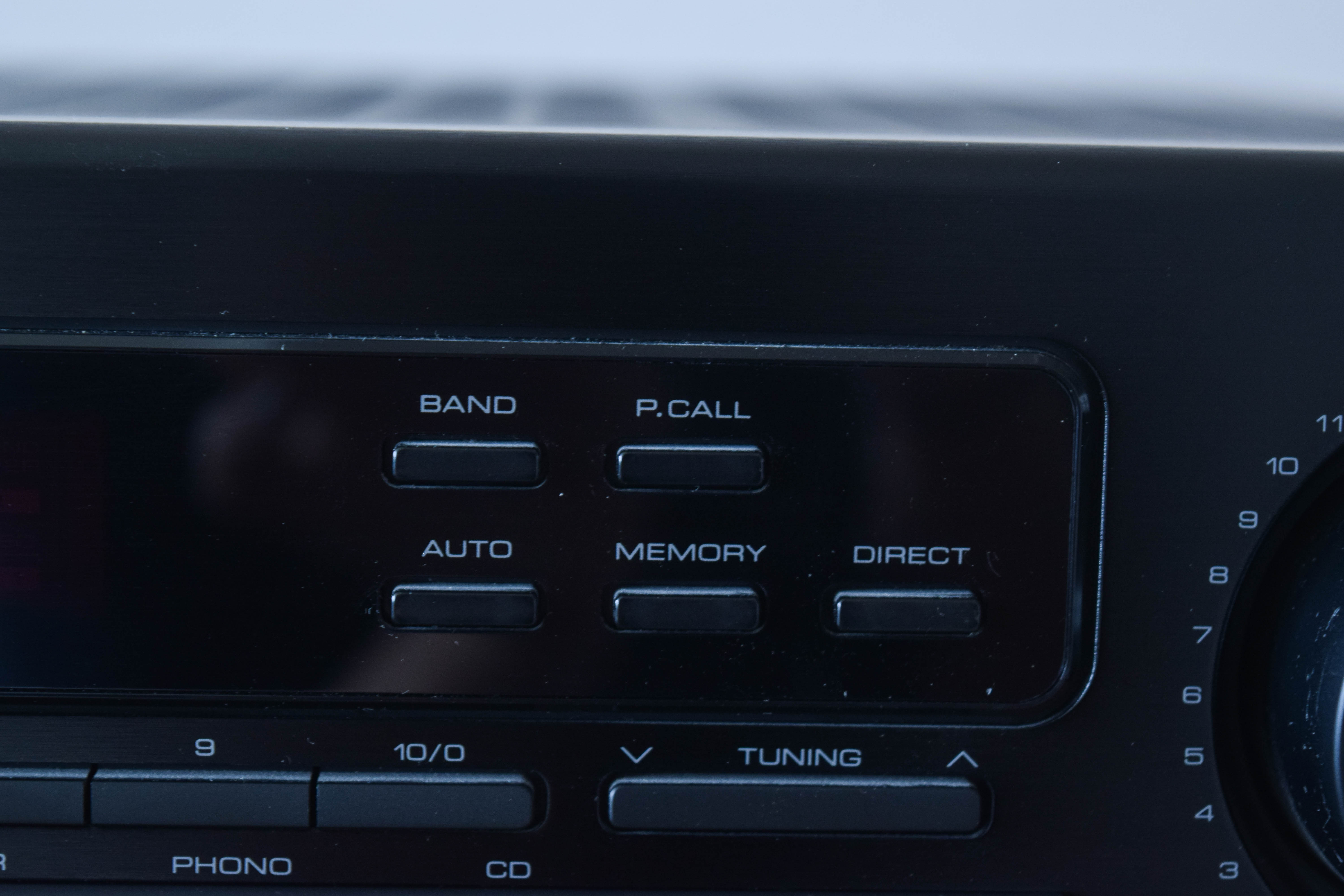 Kenwood Audio Receiver and KEF Speakers