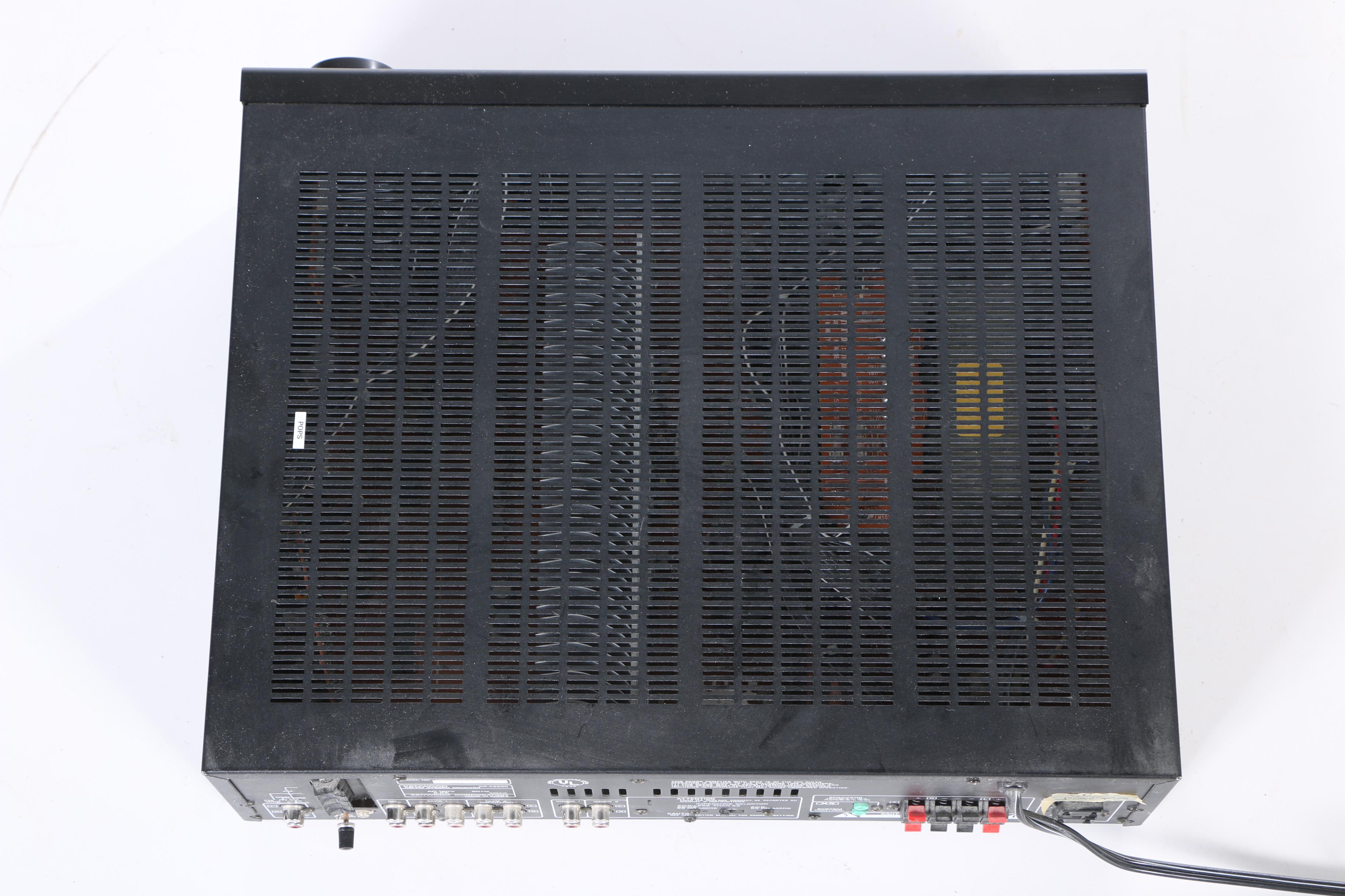 Kenwood Audio Receiver and KEF Speakers