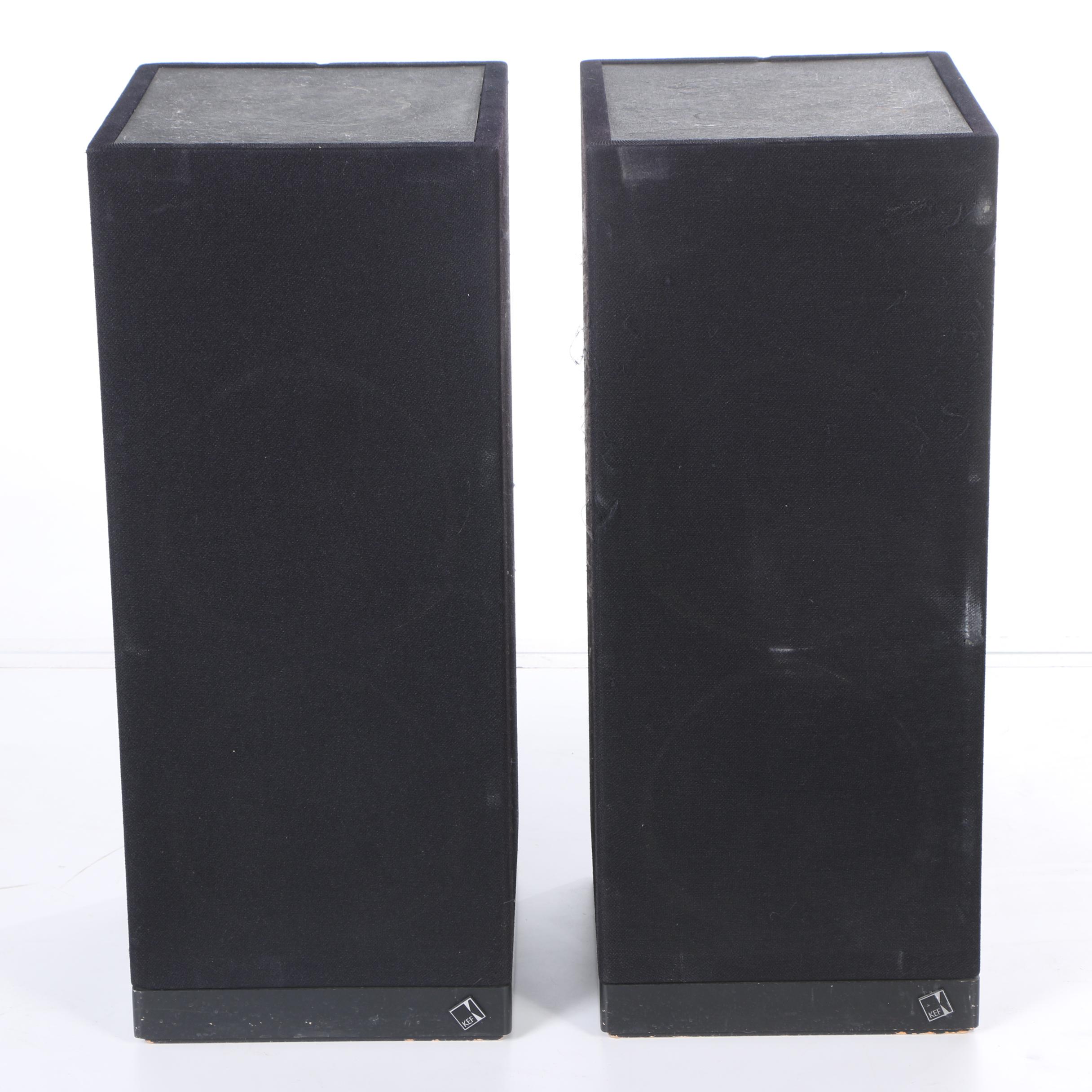 Kenwood Audio Receiver and KEF Speakers