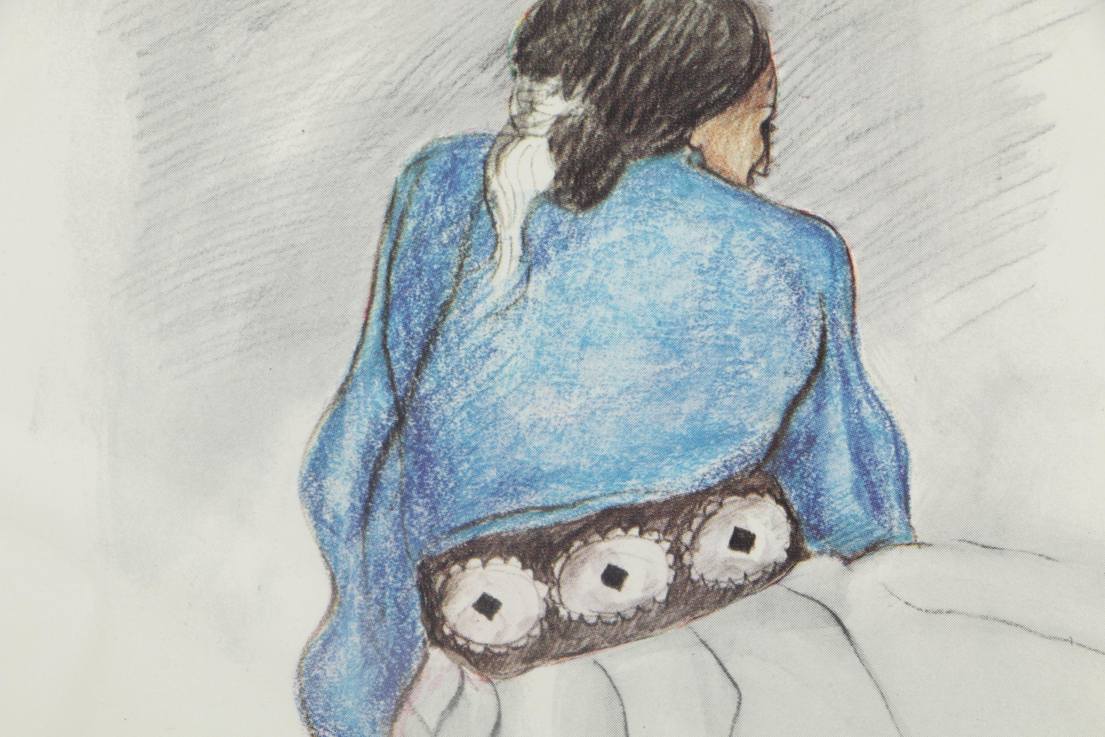 Offset Lithographs After R.C. Gorman and V. L. Drysdale of Native Americans