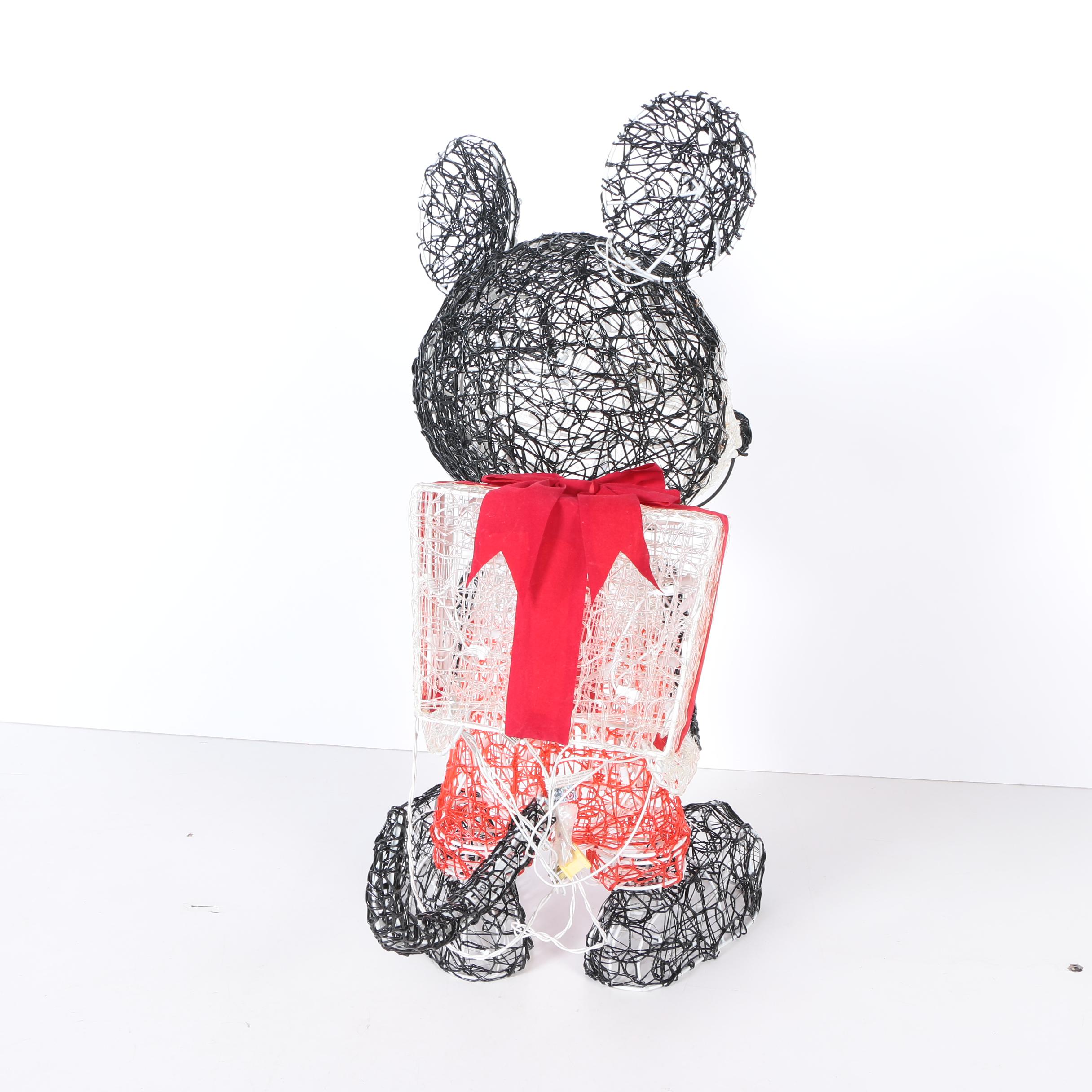 Mickey Mouse Holiday Lawn Ornament