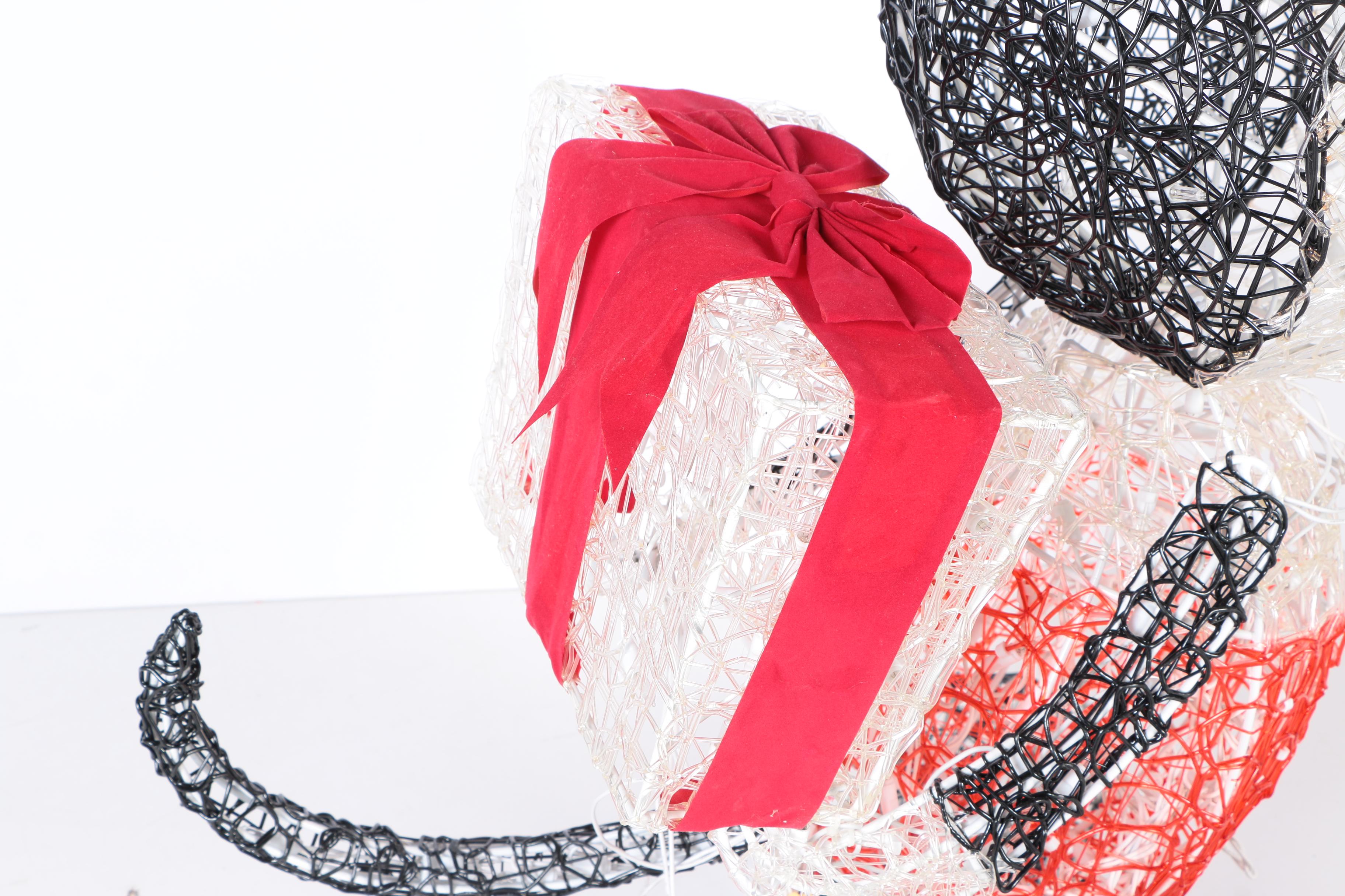 Mickey Mouse Holiday Lawn Ornament