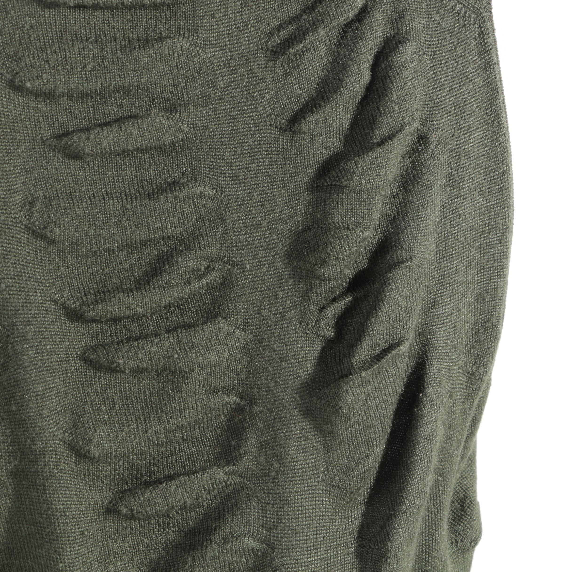 Prada Olive Tunic Top