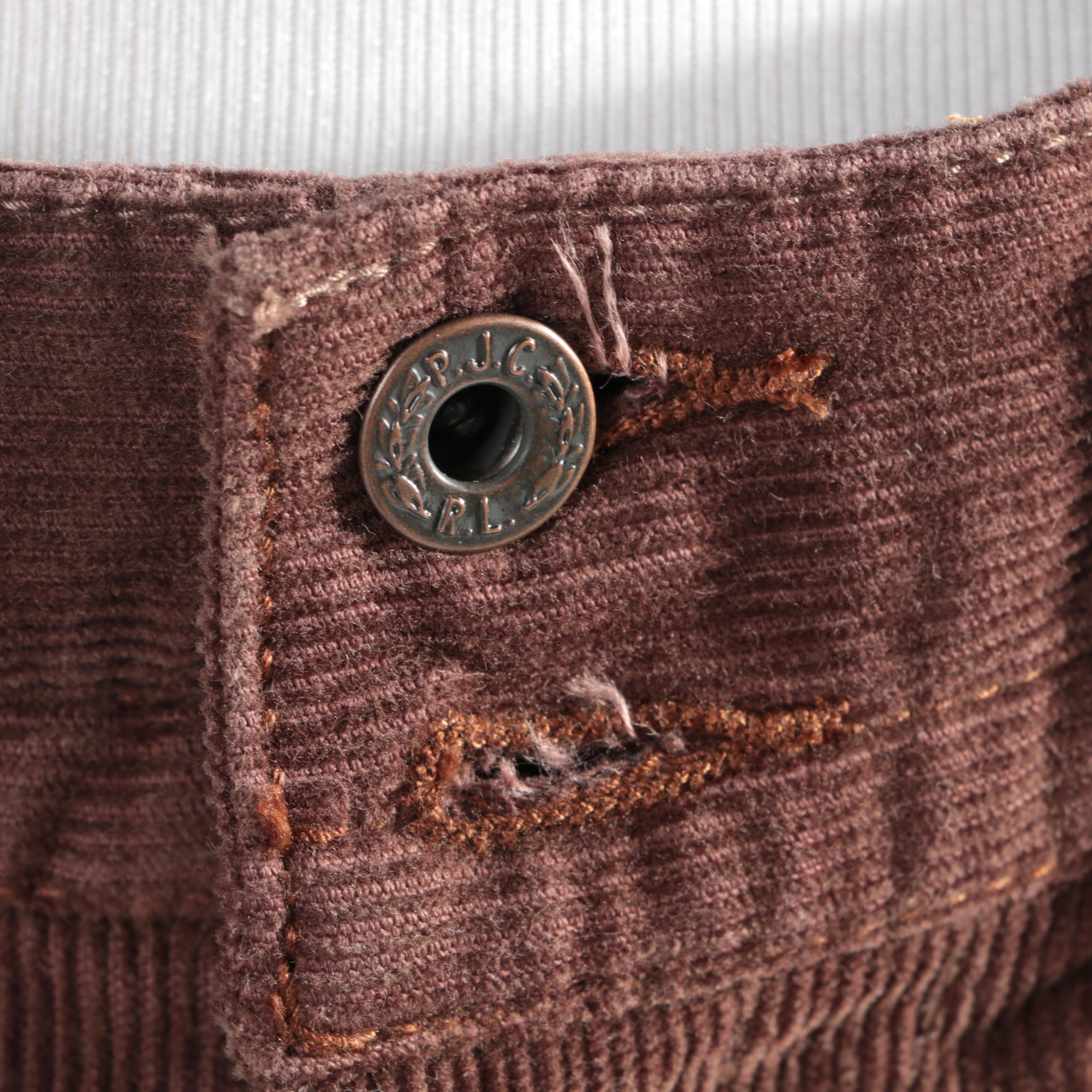 Women's Polo Jeans Company Brown Corduroy Pants