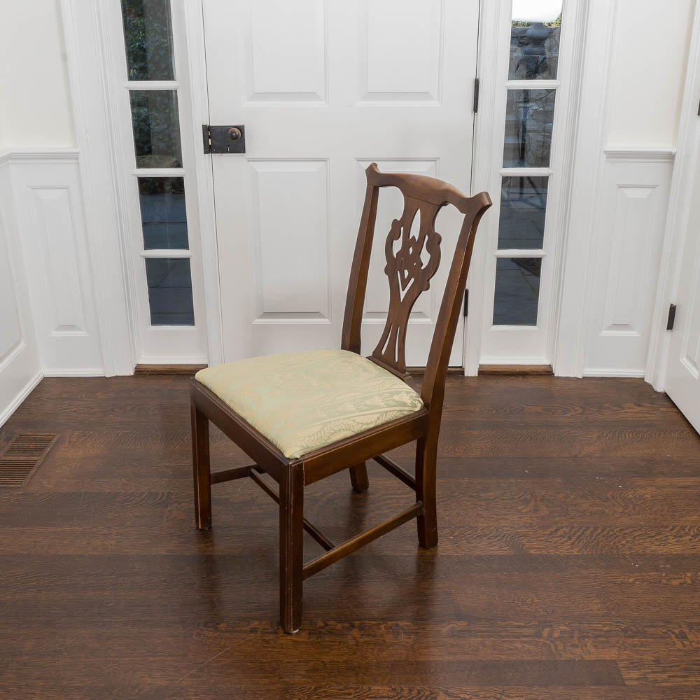 Three Vintage Colonial Style Side Chairs