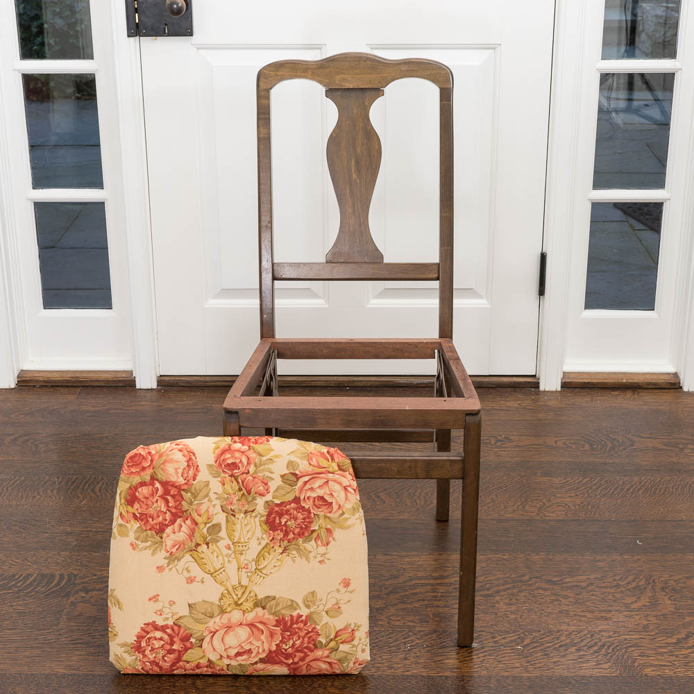 Three Vintage Colonial Style Side Chairs