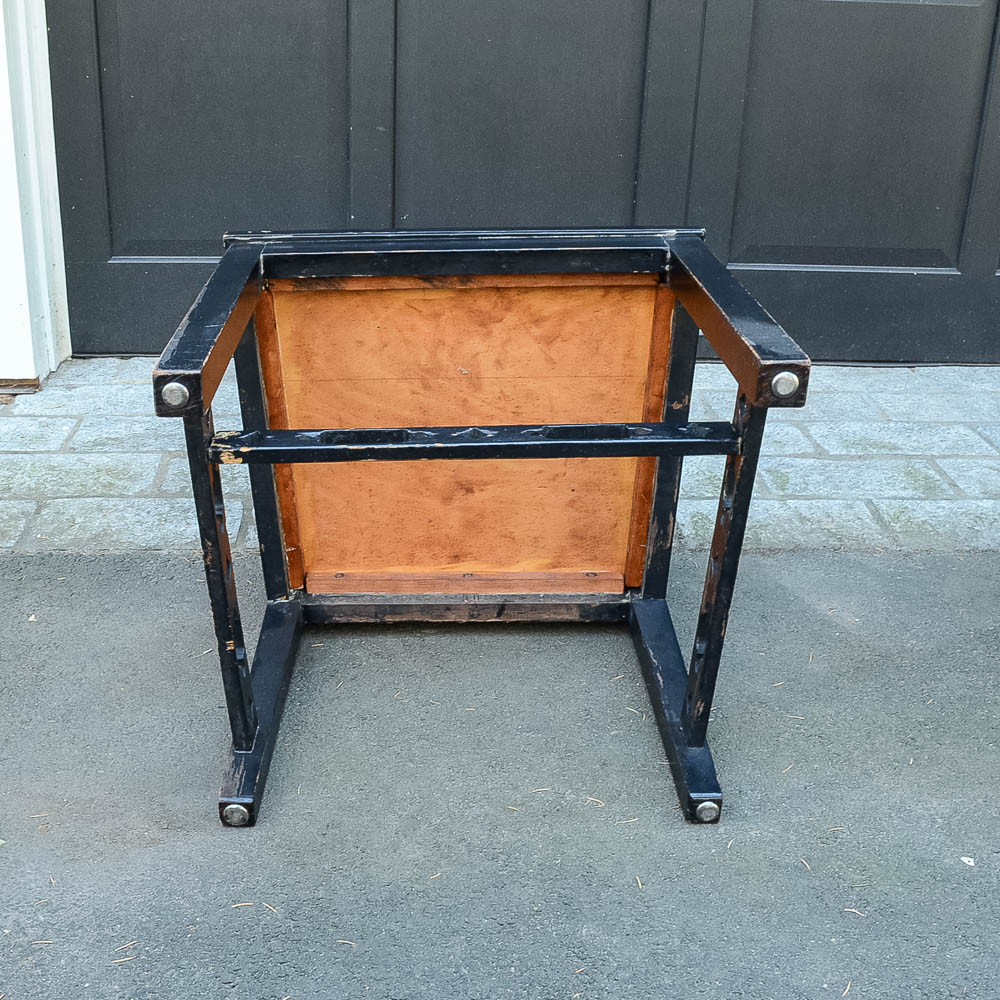 Set of Four Chinese Chippendale Style Fretwork Dining Chairs