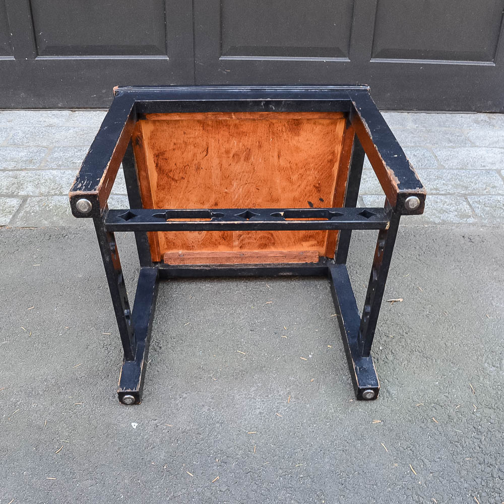 Set of Four Chinese Chippendale Style Fretwork Dining Chairs