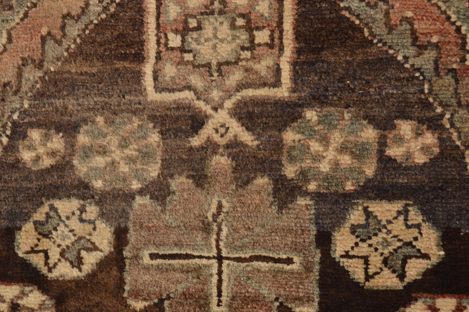 Hand-Knotted Tribal Shahsavan Carpet Runner