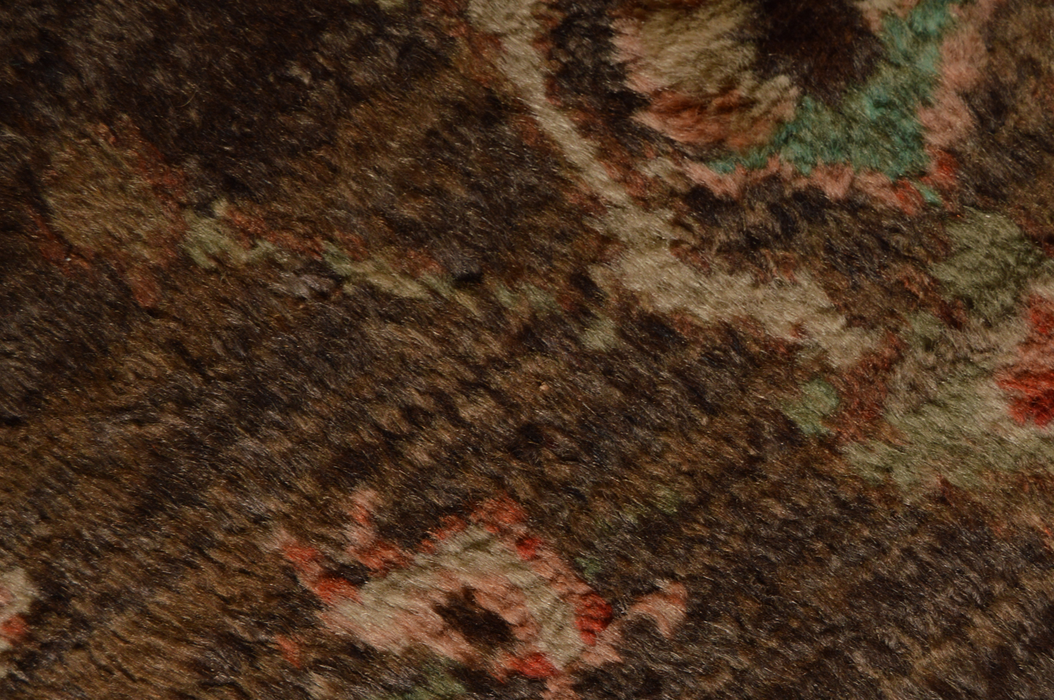 Hand-Knotted Persian Malayer Wool Carpet Runner