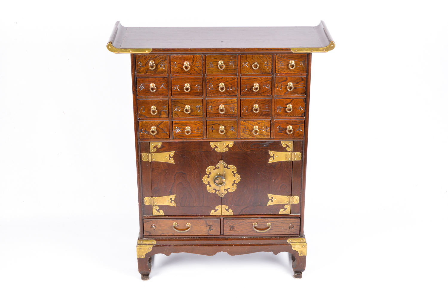 Vintage Korean Apothecary Cabinet