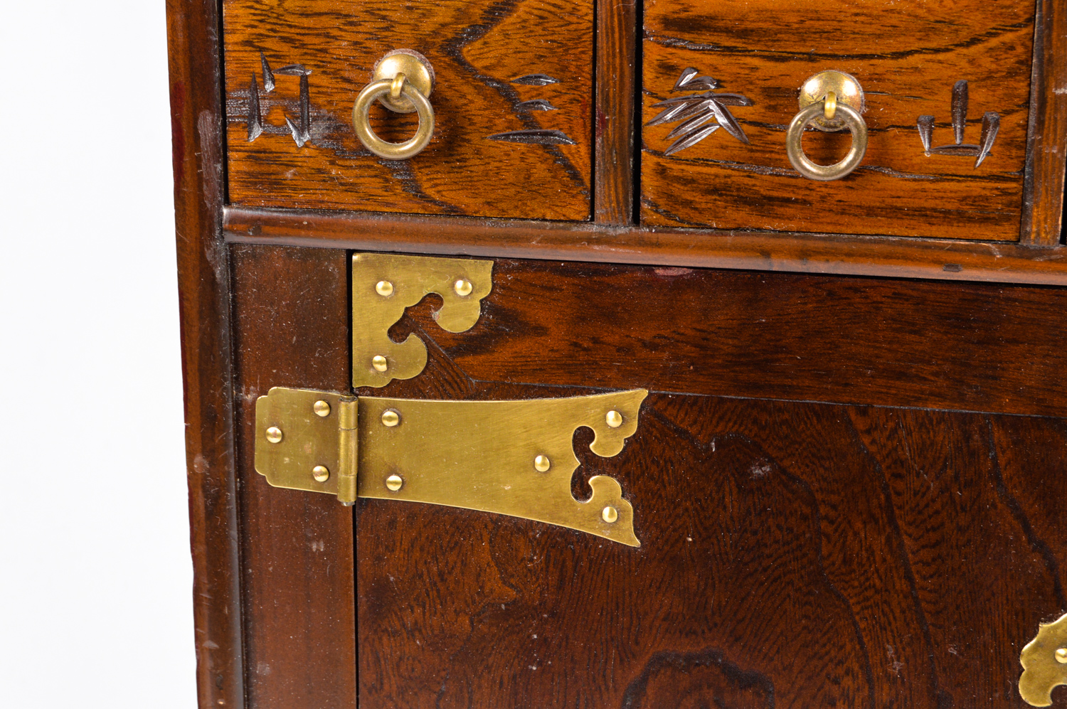 Vintage Korean Apothecary Cabinet