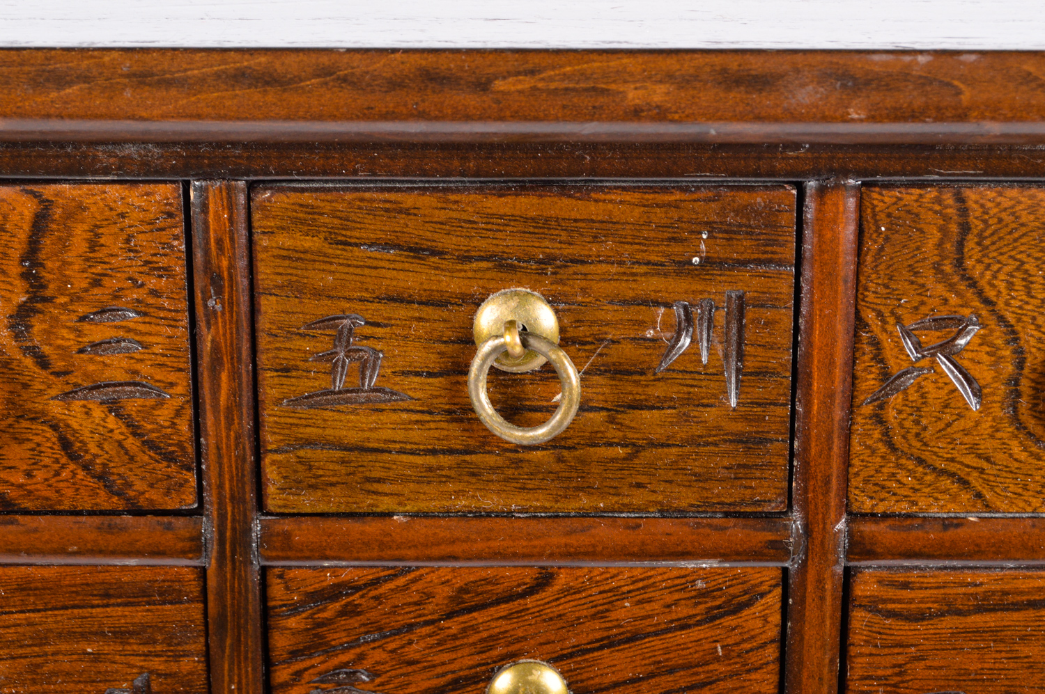 Vintage Korean Apothecary Cabinet
