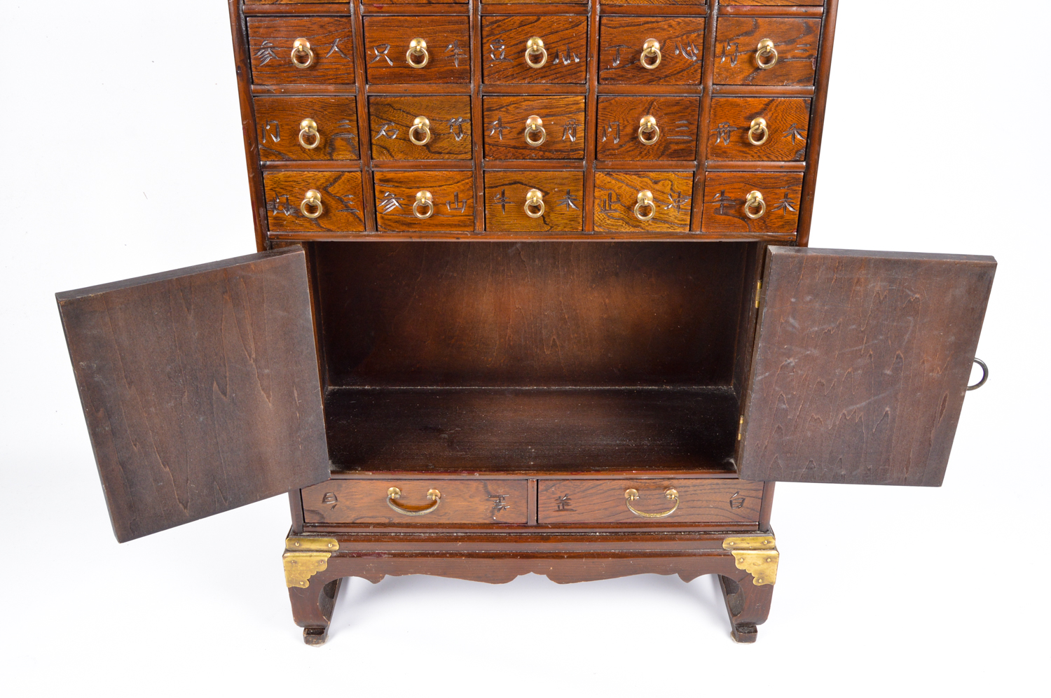 Vintage Korean Apothecary Cabinet