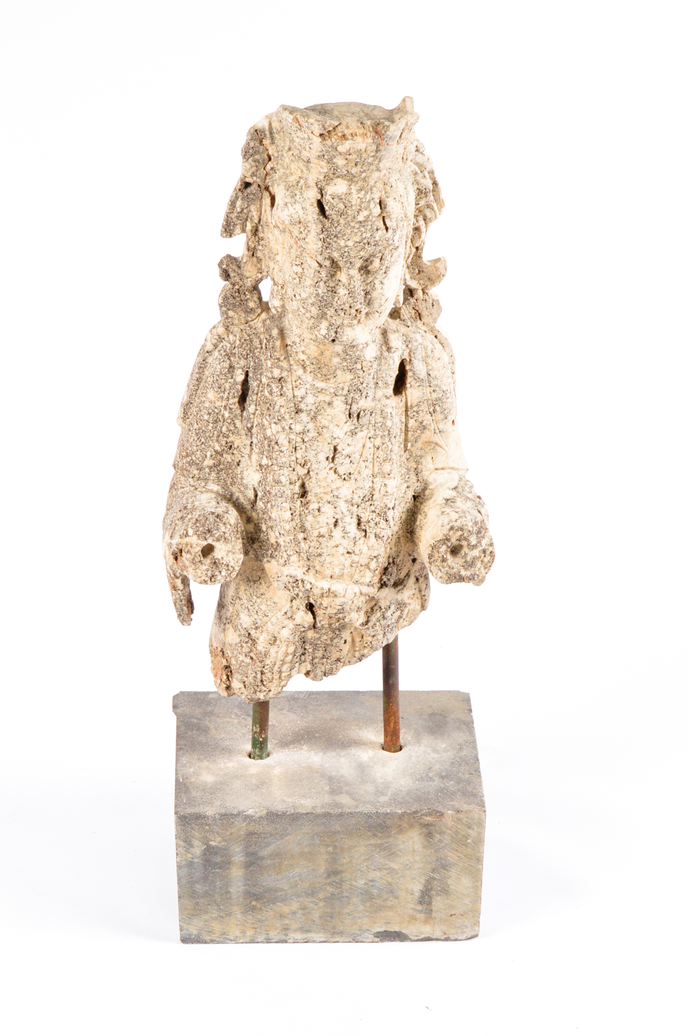 Reproduction Figure After Stone Chinese Bodhisattva Figure