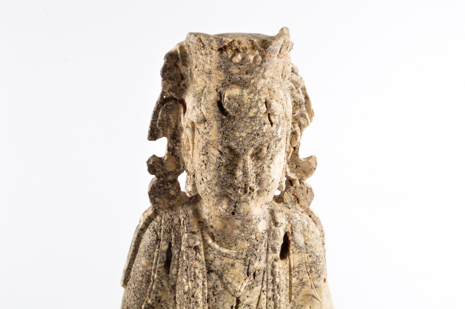 Reproduction Figure After Stone Chinese Bodhisattva Figure