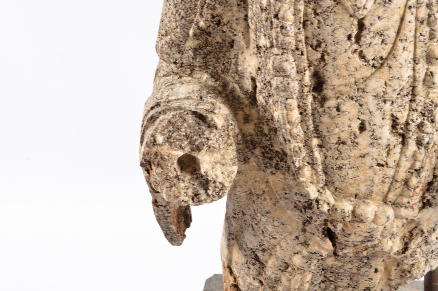 Reproduction Figure After Stone Chinese Bodhisattva Figure