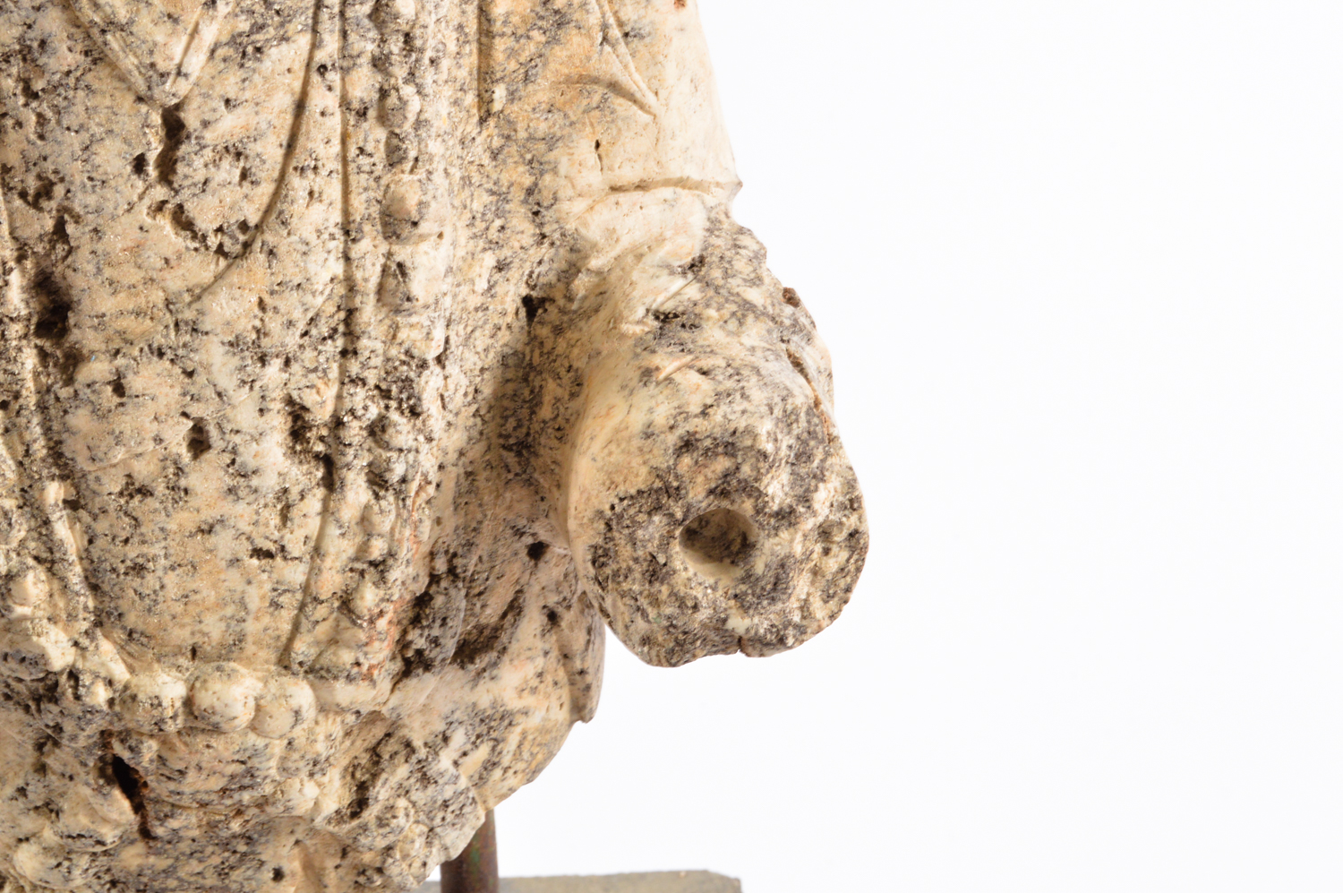 Reproduction Figure After Stone Chinese Bodhisattva Figure