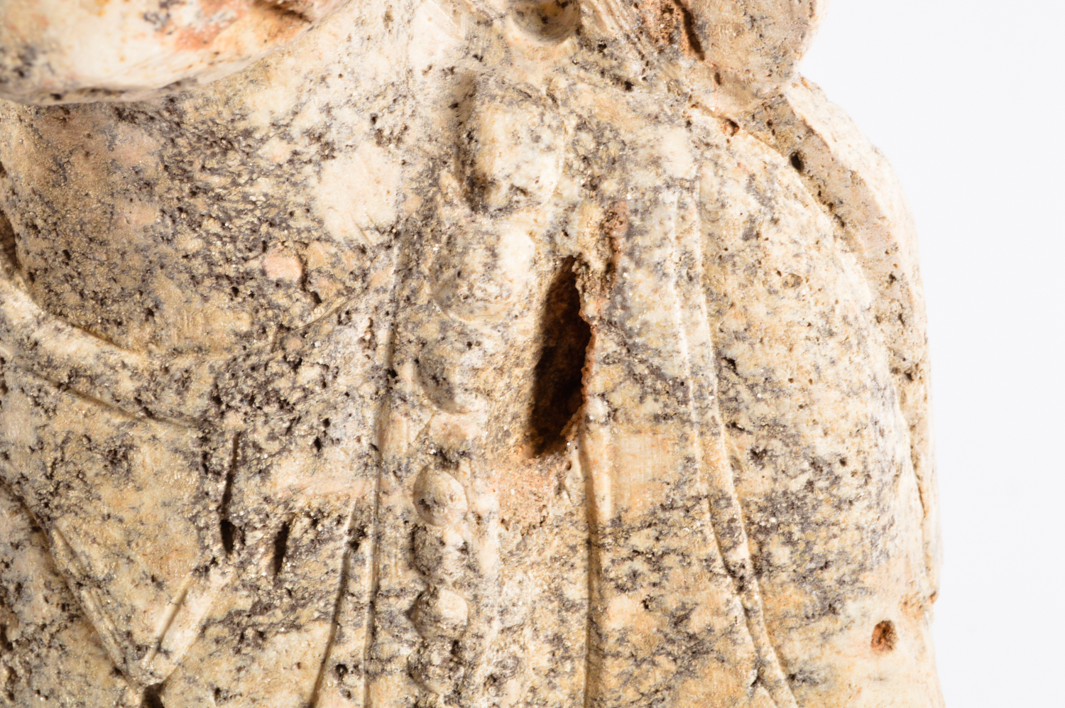 Reproduction Figure After Stone Chinese Bodhisattva Figure