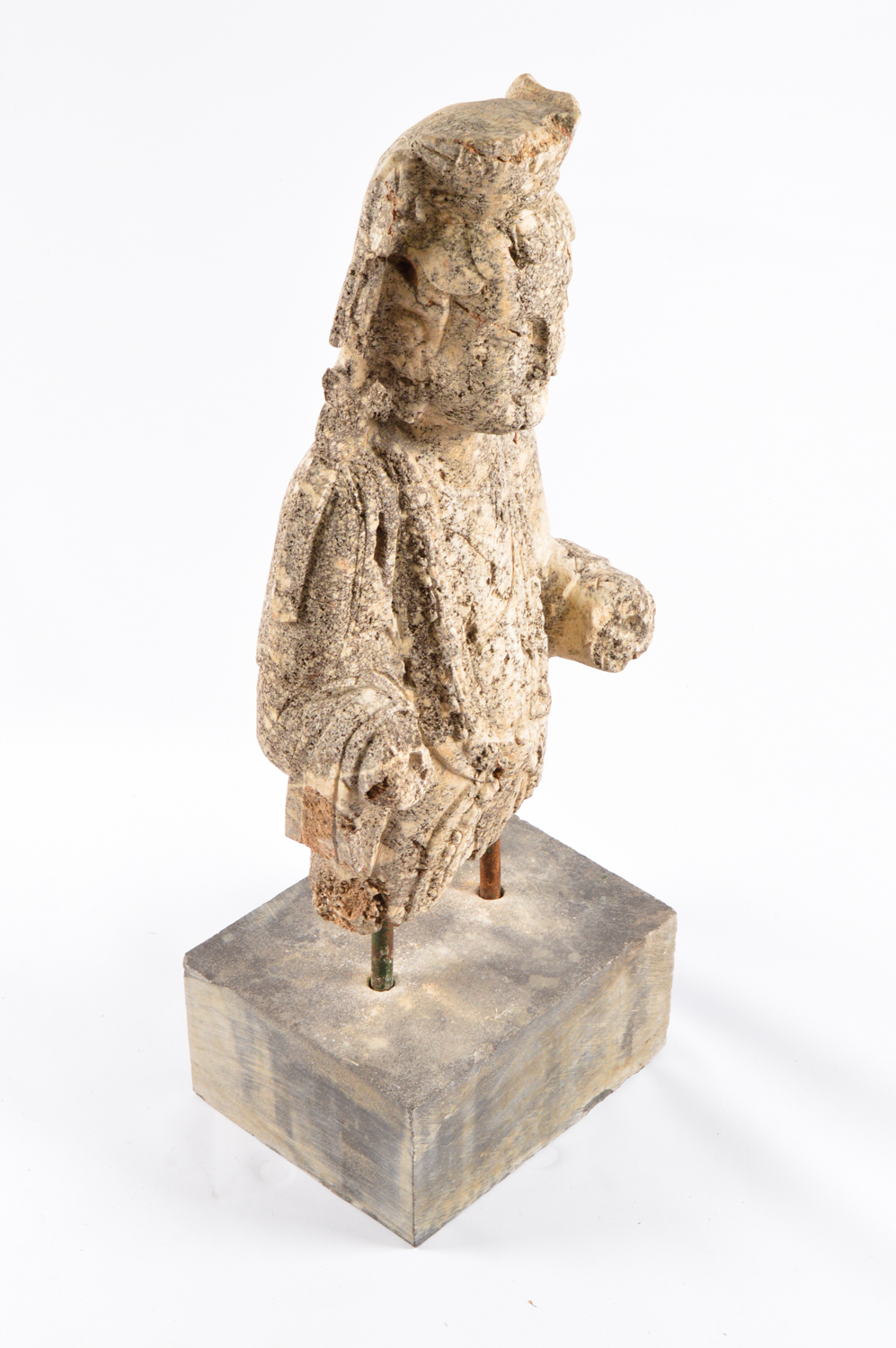 Reproduction Figure After Stone Chinese Bodhisattva Figure