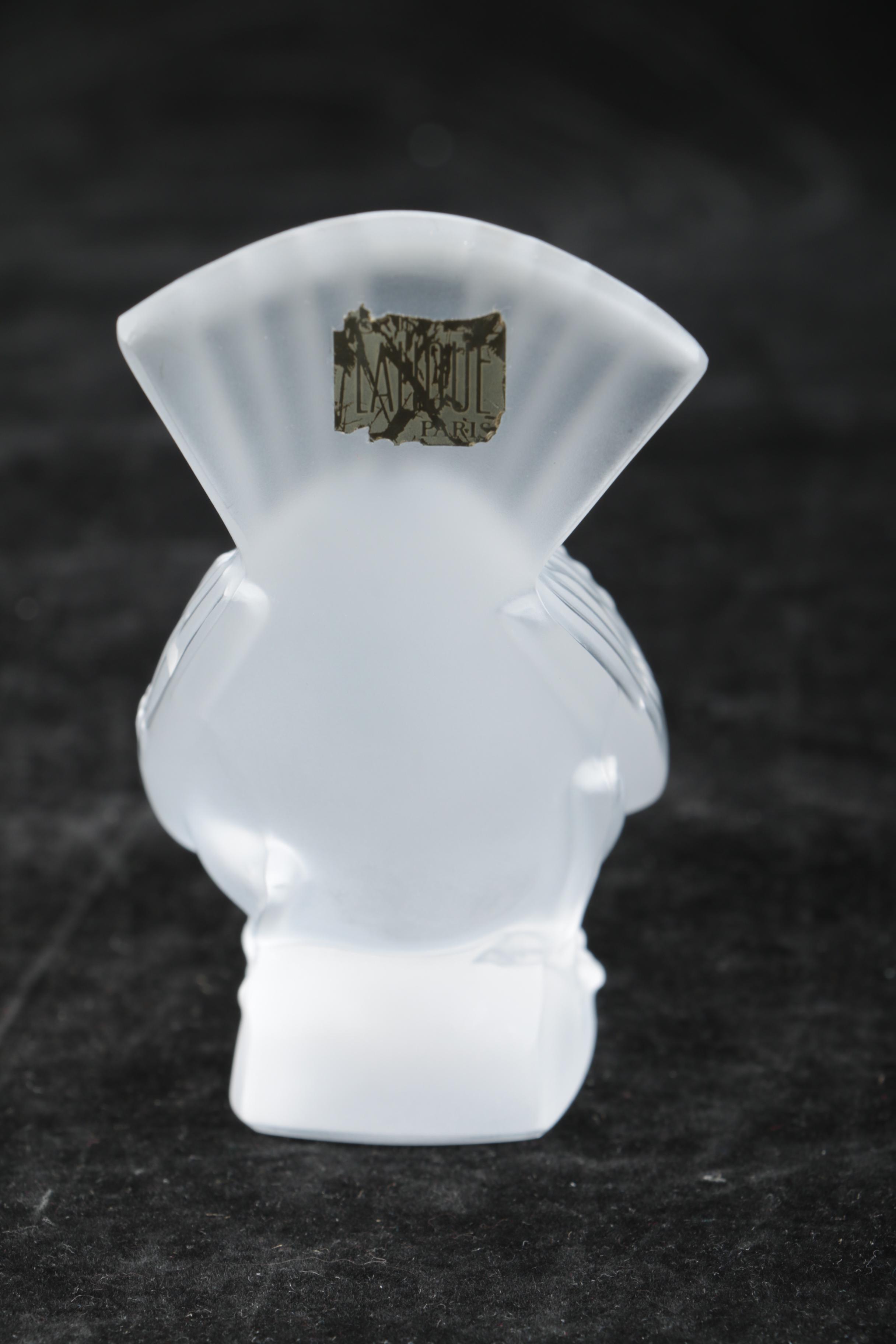 Lalique Crystal  Bird Figurine