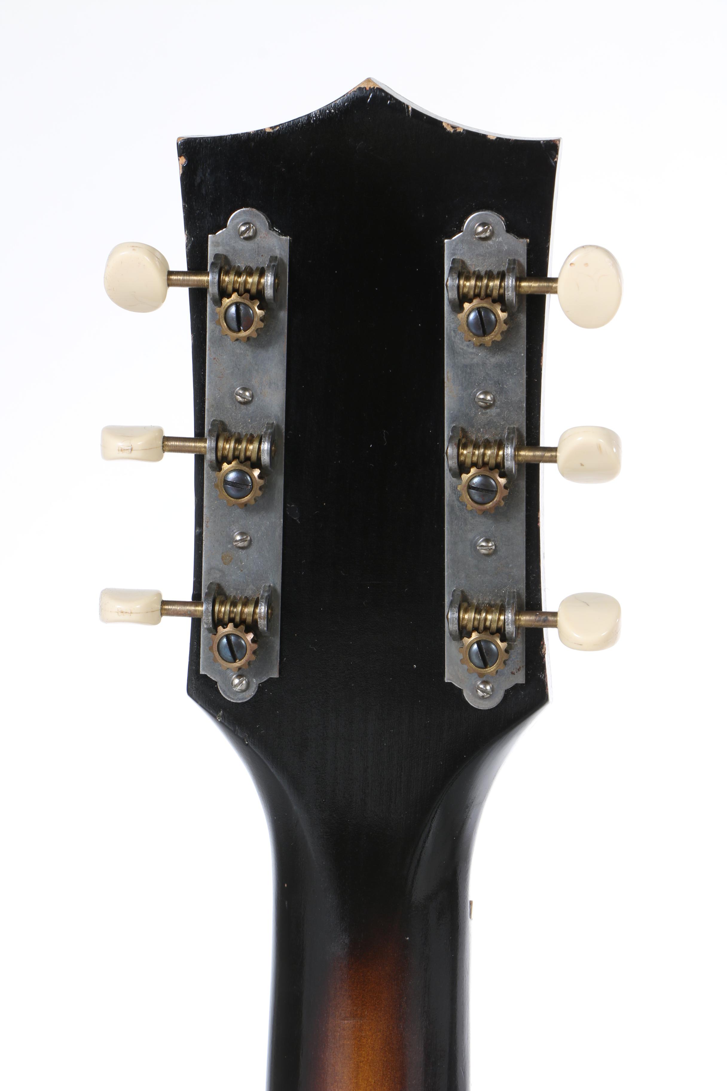 1961 Harmony Archtop Acoustic Guitar and Case