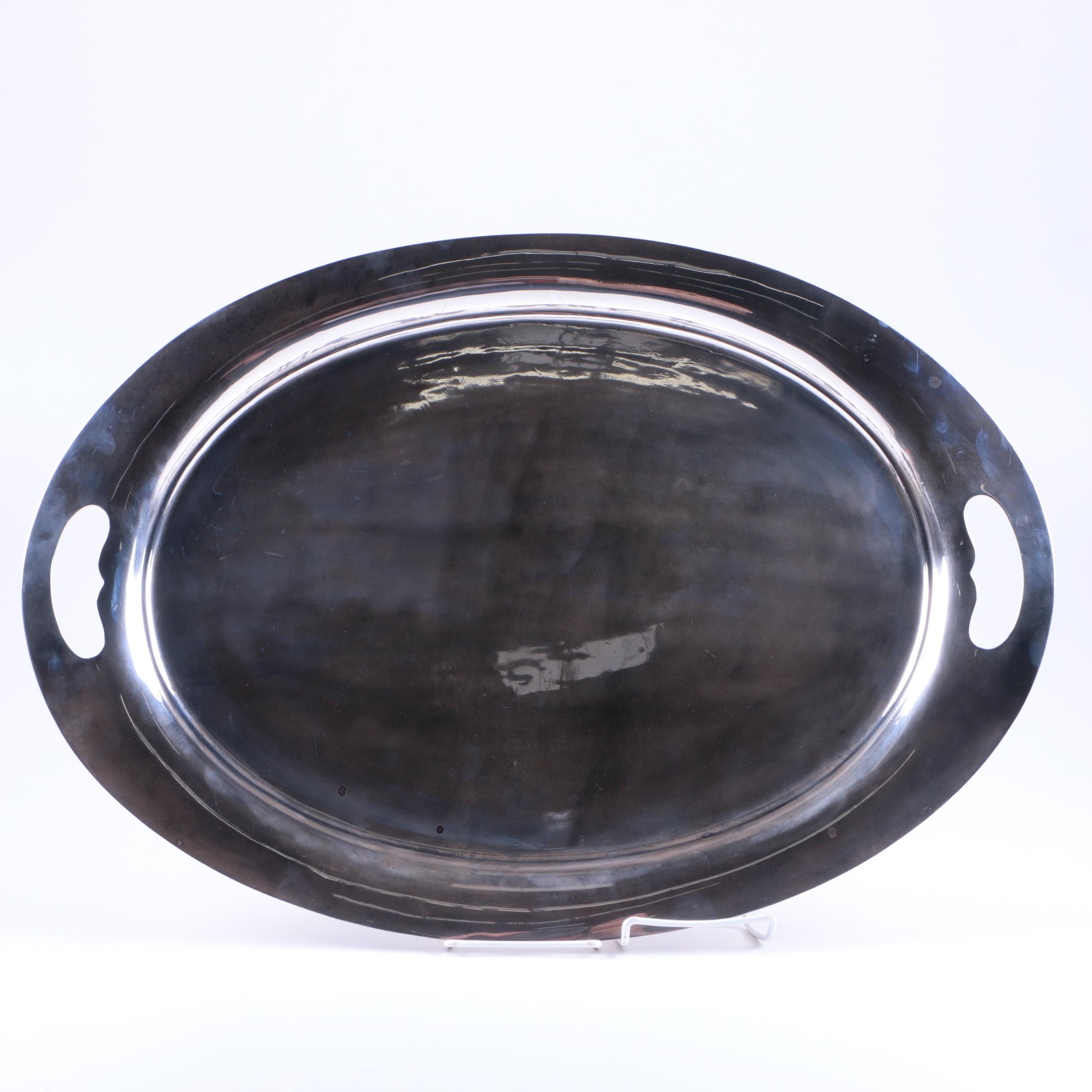 Reed & Barton "The Pilgrim" Sterling Silver Waiter Tray